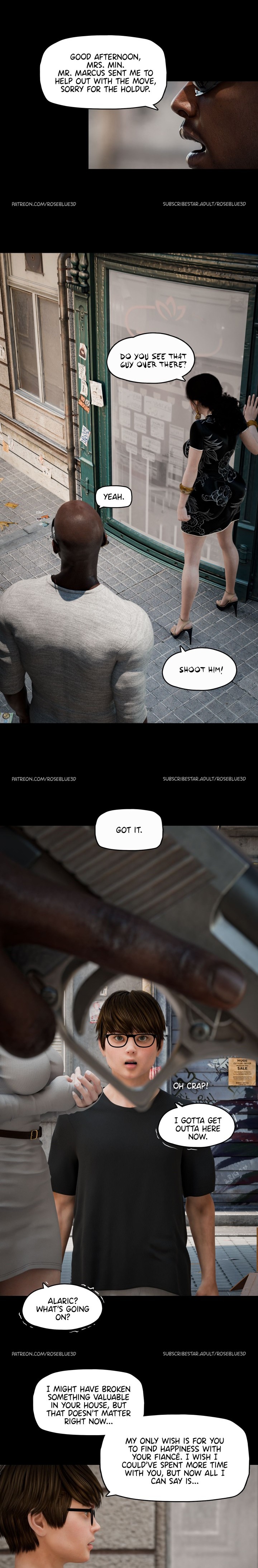 My Neighbor’s Widow [Rose Blue 3D] Chapter 26 - Page 28