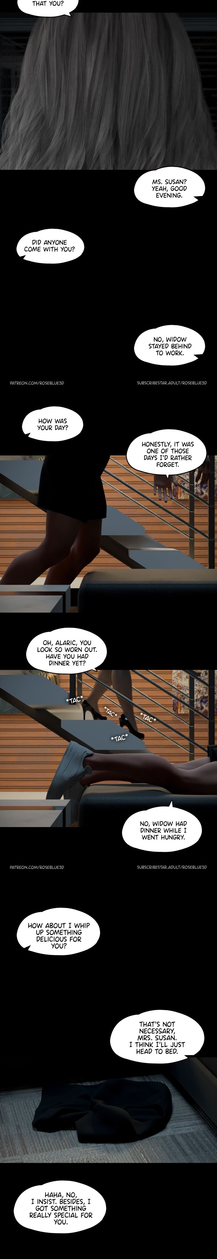 My Neighbor’s Widow [Rose Blue 3D] Chapter 26 - Page 36