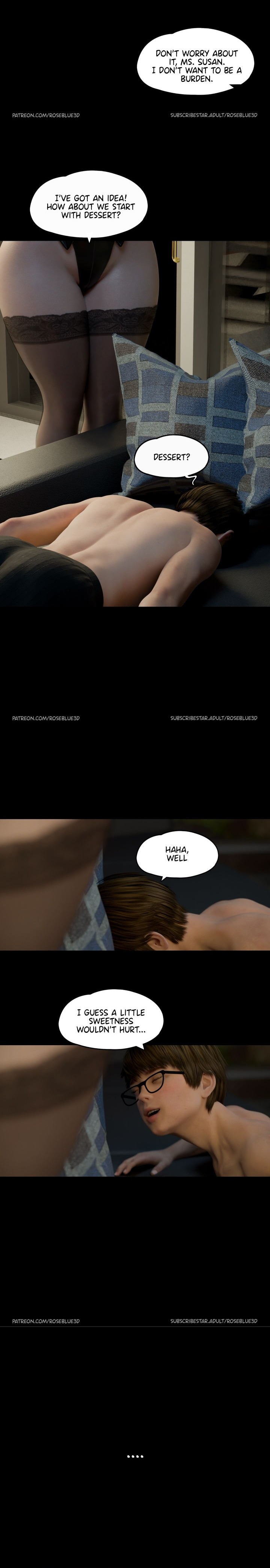 My Neighbor’s Widow [Rose Blue 3D] Chapter 26 - Page 37