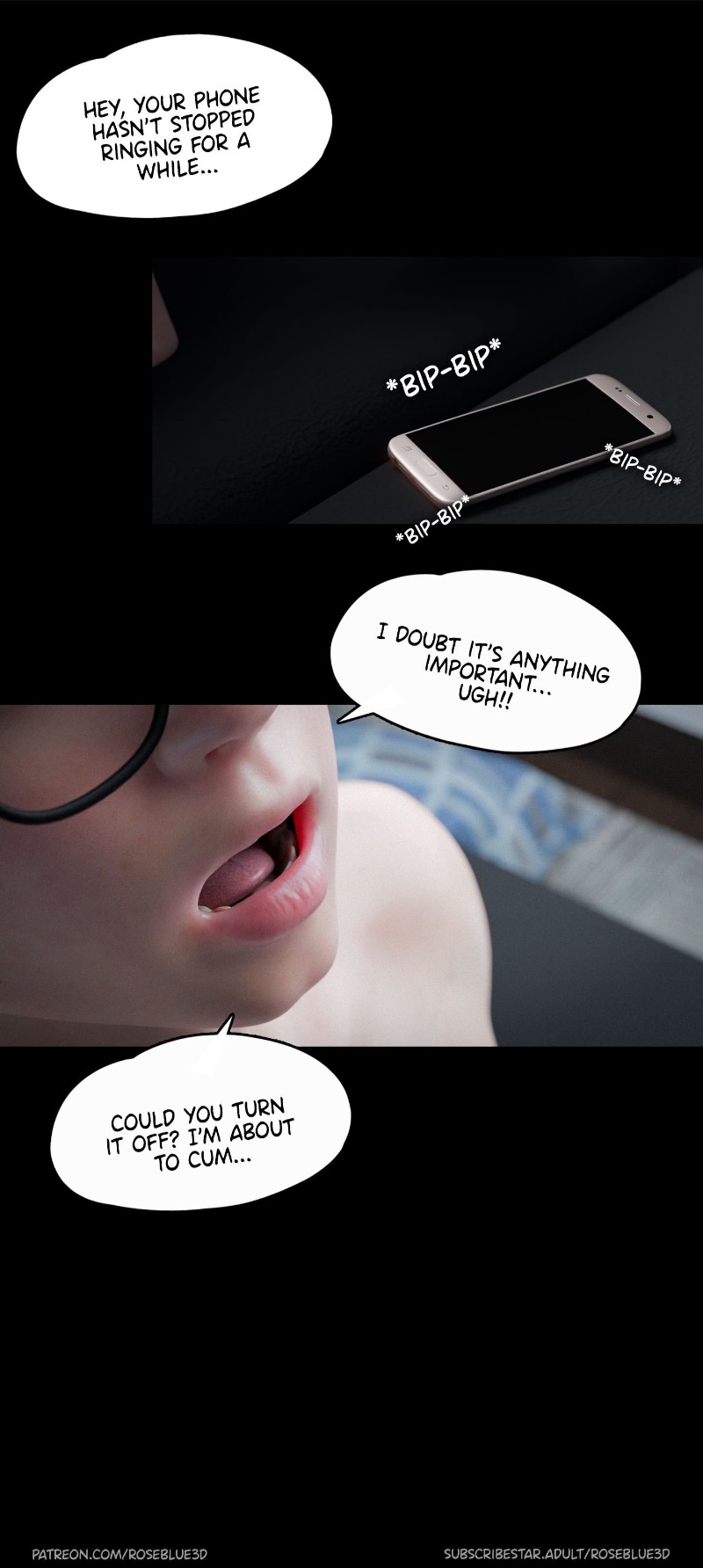 My Neighbor’s Widow [Rose Blue 3D] Chapter 27 - Page 112