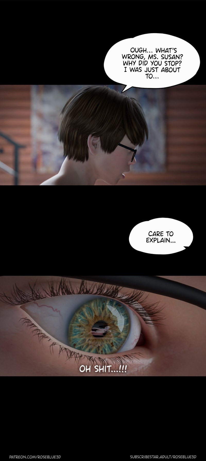My Neighbor’s Widow [Rose Blue 3D] Chapter 27 - Page 114