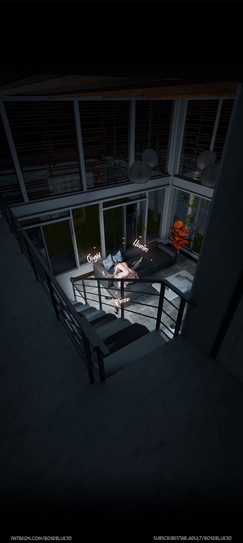 My Neighbor’s Widow [Rose Blue 3D] Chapter 27 - Page 77