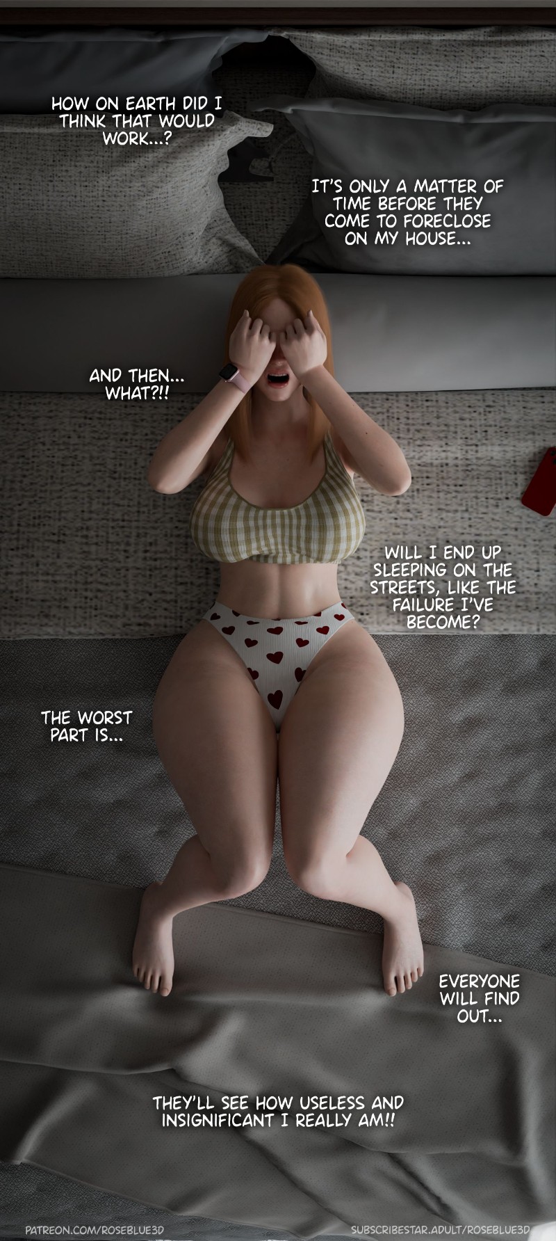 My Neighbor’s Widow [Rose Blue 3D] Chapter 28 - Page 10
