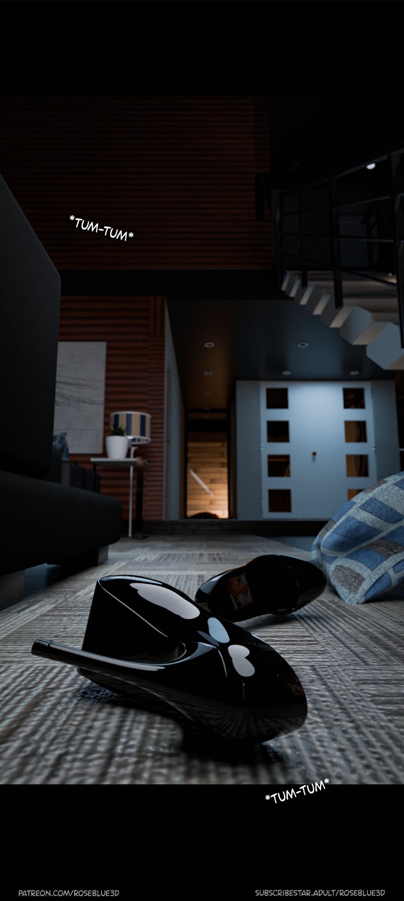 My Neighbor’s Widow [Rose Blue 3D] Chapter 28 - Page 36