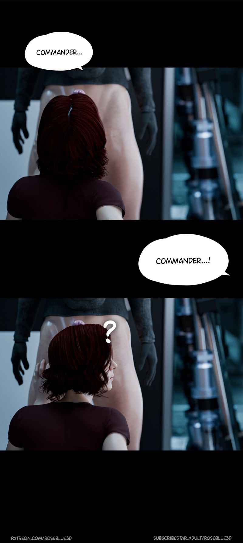 My Neighbor’s Widow [Rose Blue 3D] Chapter 30 - Page 115