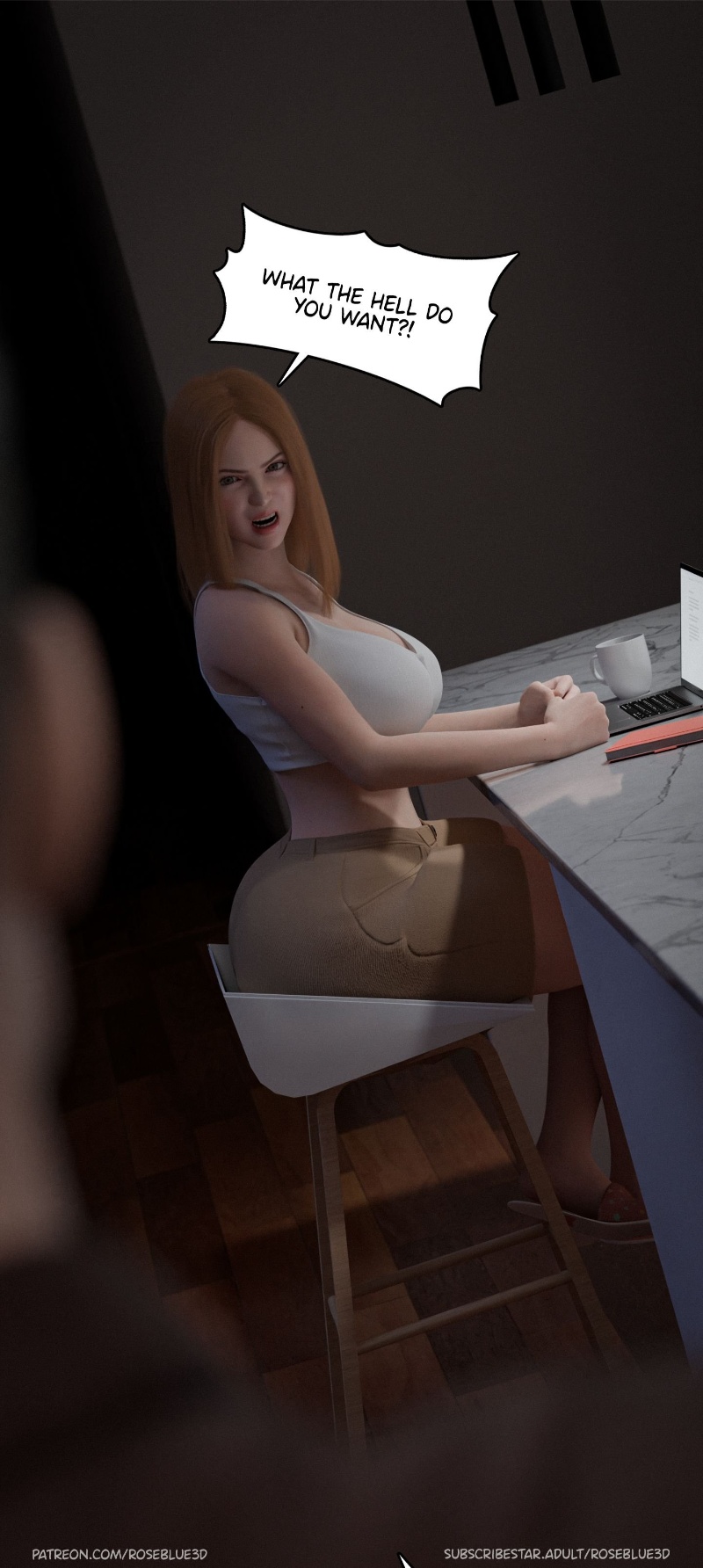 My Neighbor’s Widow [Rose Blue 3D] Chapter 30 - Page 51