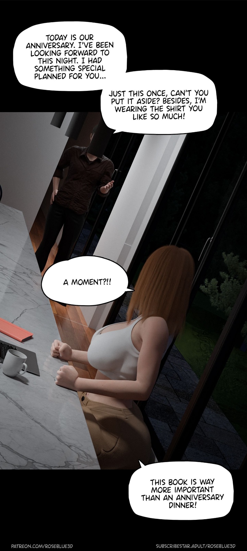 My Neighbor’s Widow [Rose Blue 3D] Chapter 30 - Page 53