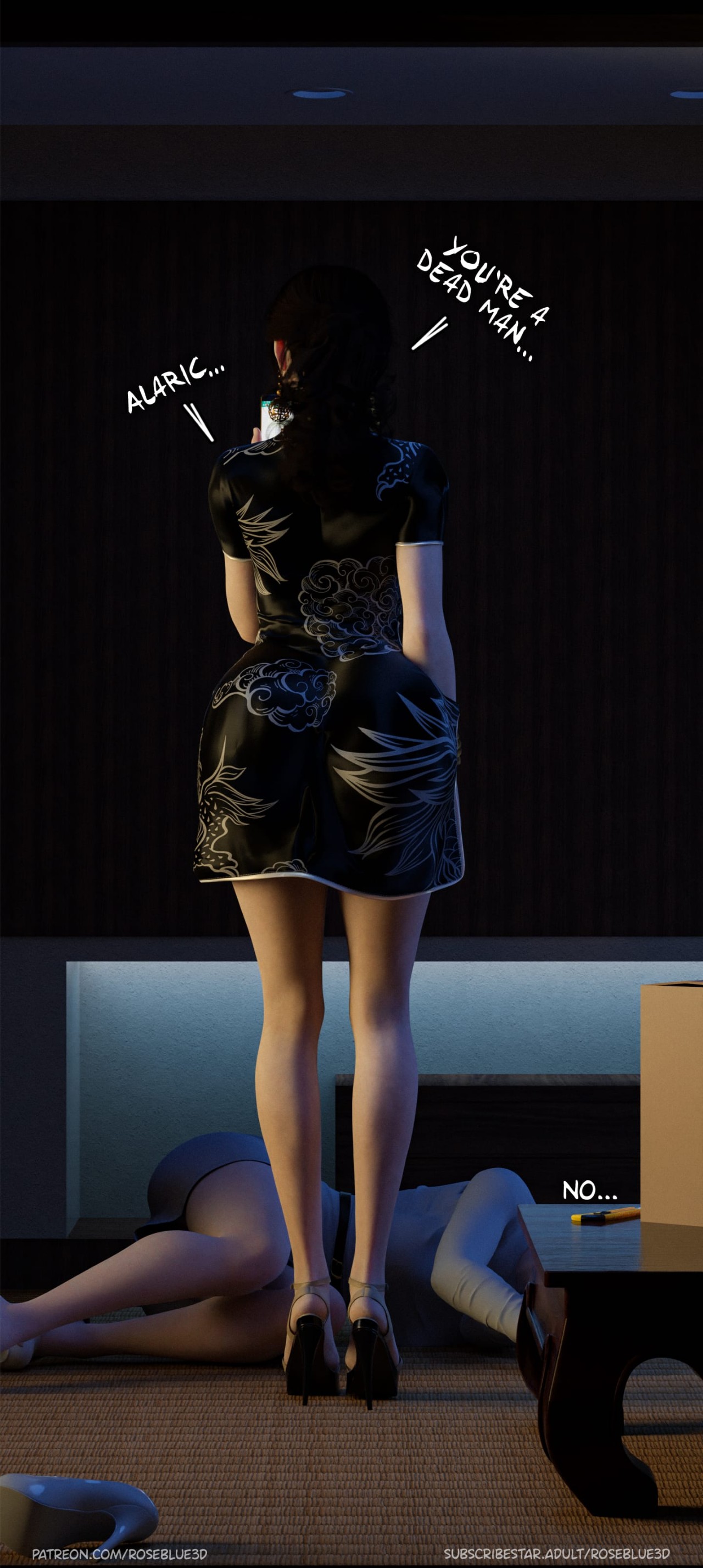My Neighbor’s Widow [Rose Blue 3D] Chapter 31 - Page 18