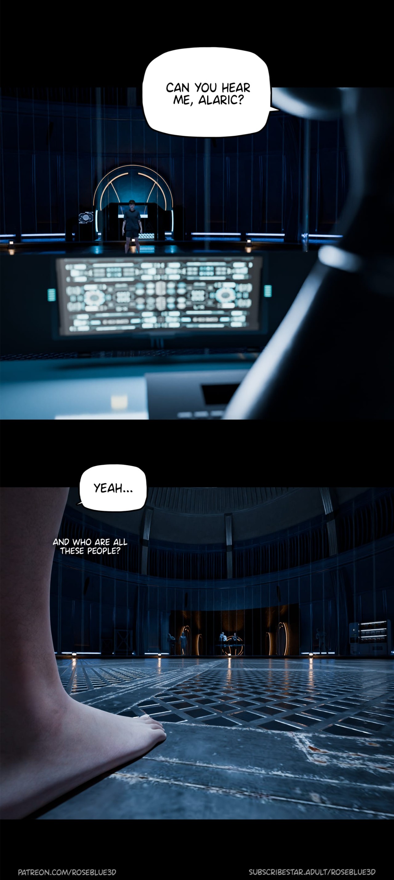 My Neighbor’s Widow [Rose Blue 3D] Chapter 31 - Page 45