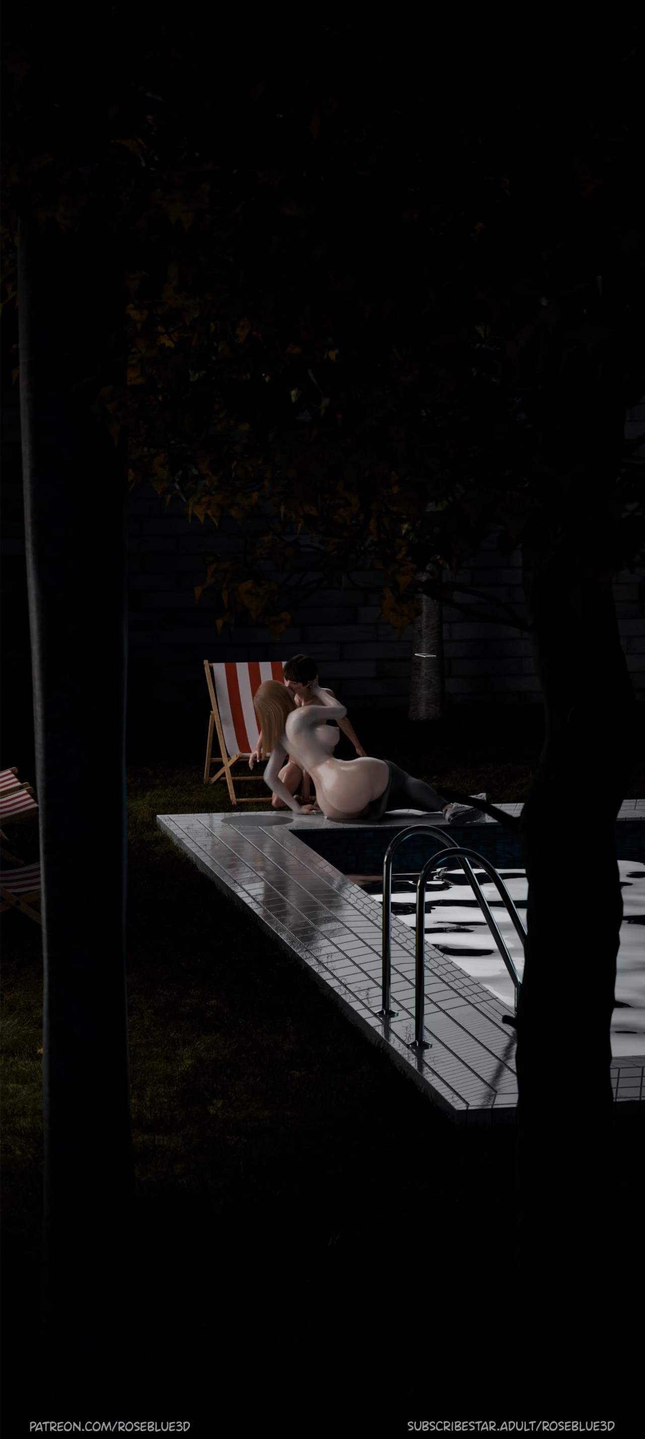My Neighbor’s Widow [Rose Blue 3D] Chapter 31 - Page 53