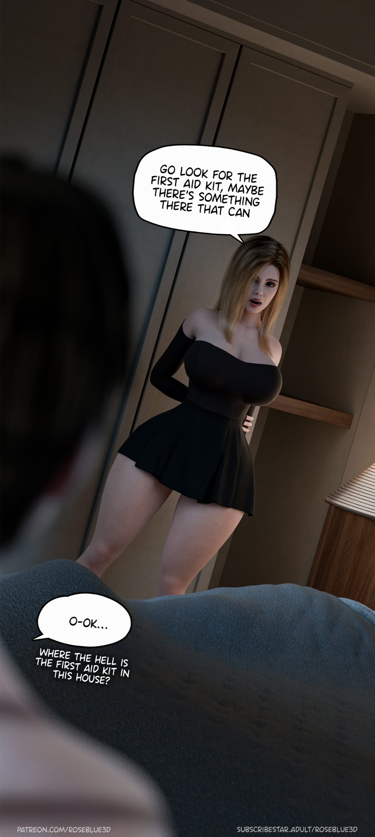 My Neighbor’s Widow [Rose Blue 3D] Chapter 32 - Page 39