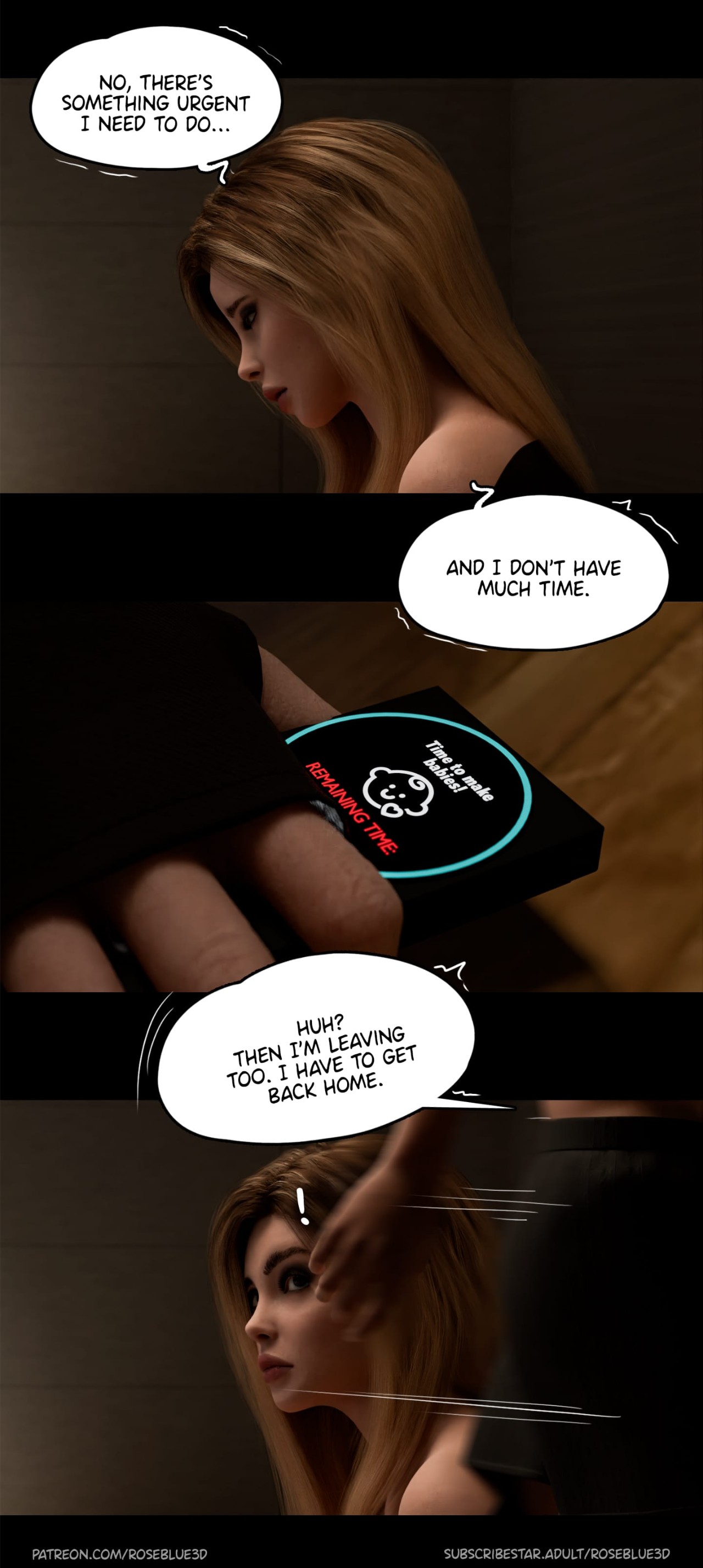 My Neighbor’s Widow [Rose Blue 3D] Chapter 32 - Page 46