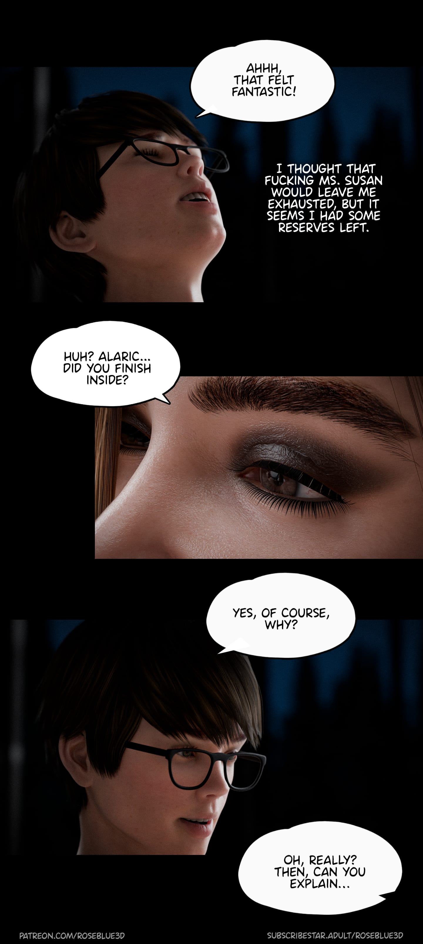 My Neighbor’s Widow [Rose Blue 3D] Chapter 33 - Page 99