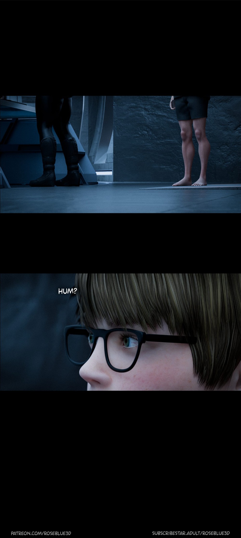 My Neighbor’s Widow [Rose Blue 3D] Chapter 34 - Page 106