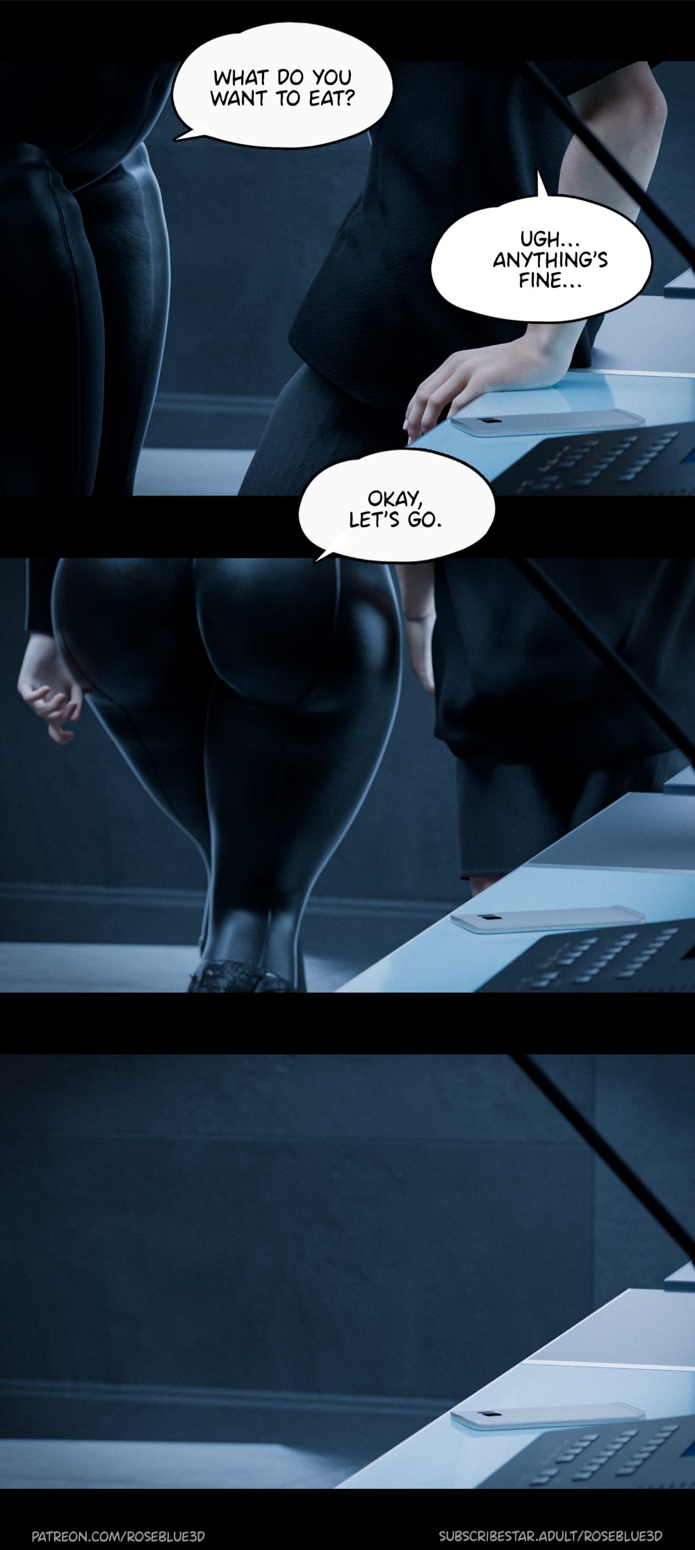 My Neighbor’s Widow [Rose Blue 3D] Chapter 34 - Page 113