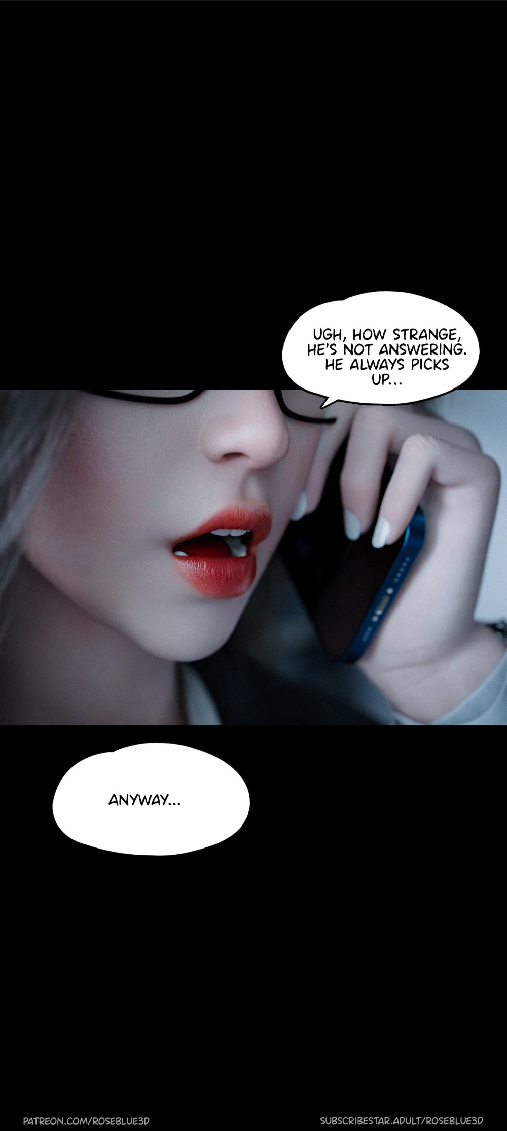 My Neighbor’s Widow [Rose Blue 3D] Chapter 34 - Page 116