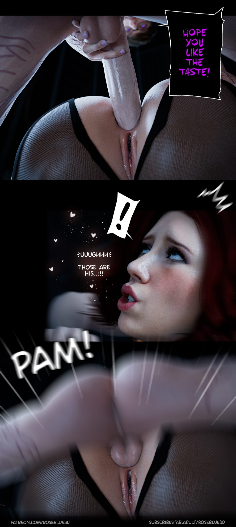 My Neighbor’s Widow [Rose Blue 3D] Chapter 34 - Page 80