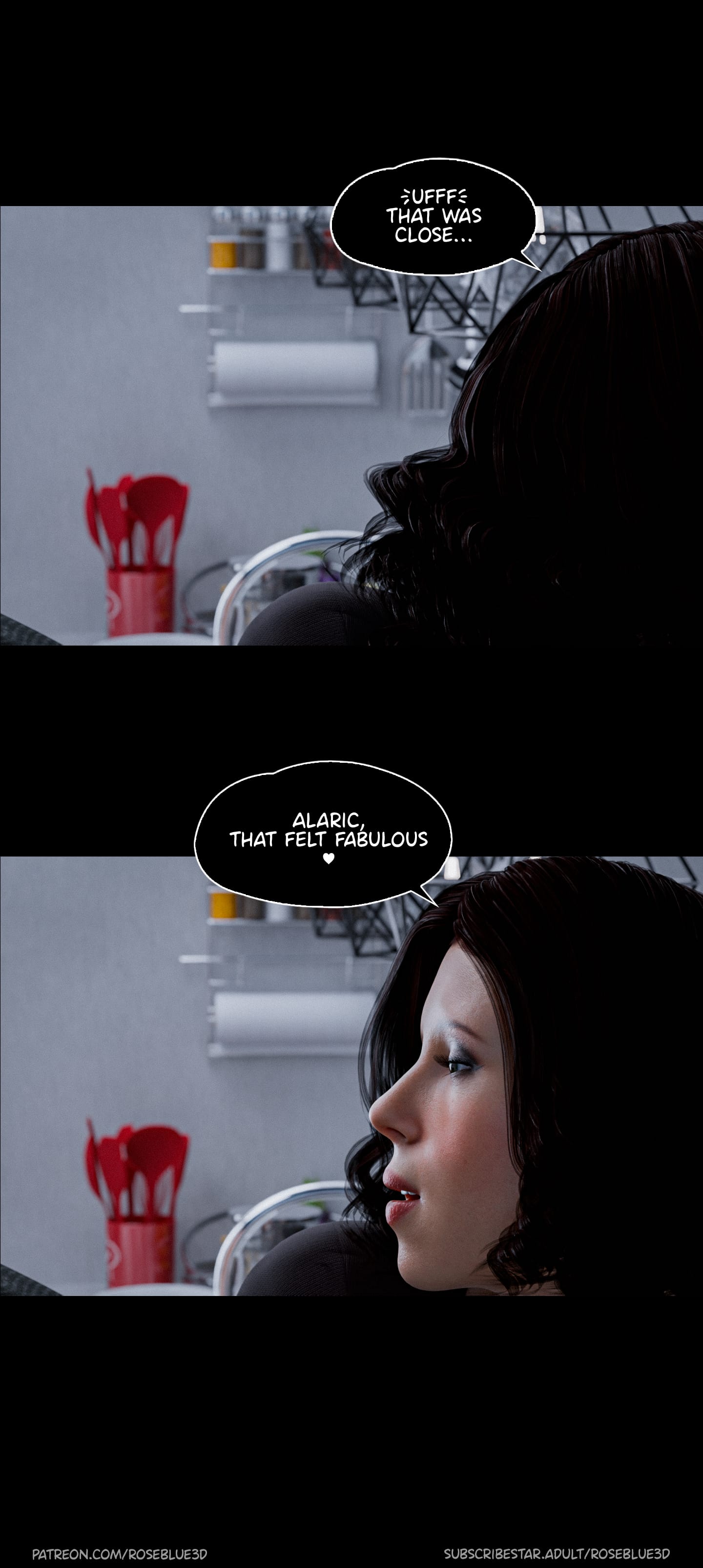 My Neighbor’s Widow [Rose Blue 3D] Chapter 36 - Page 73