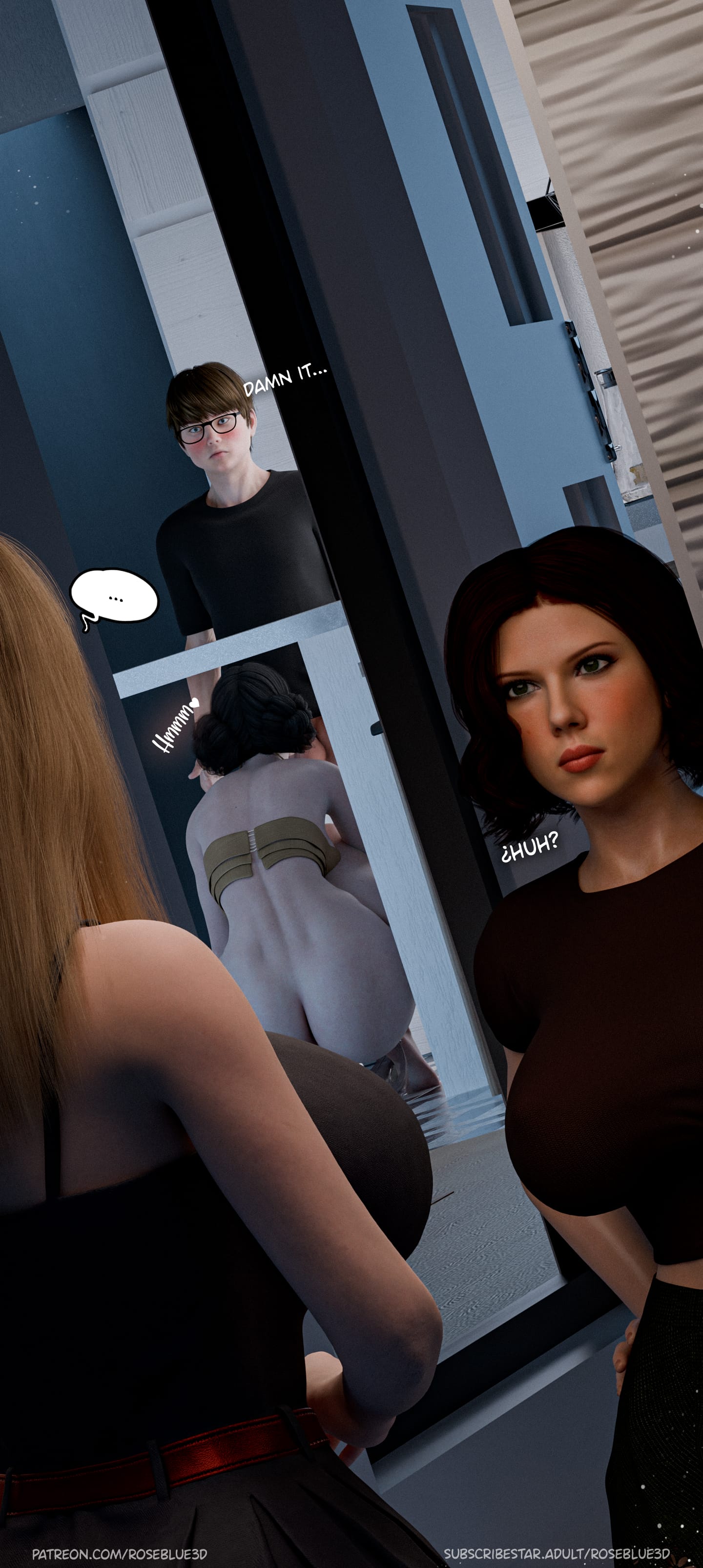 My Neighbor’s Widow [Rose Blue 3D] Chapter 36 - Page 82