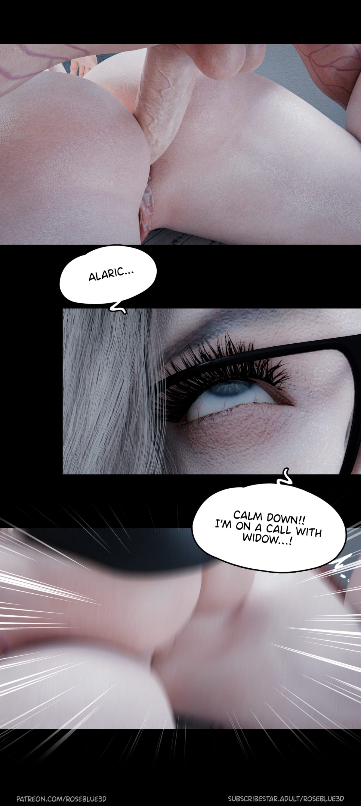 My Neighbor’s Widow [Rose Blue 3D] Chapter 39 - Page 76