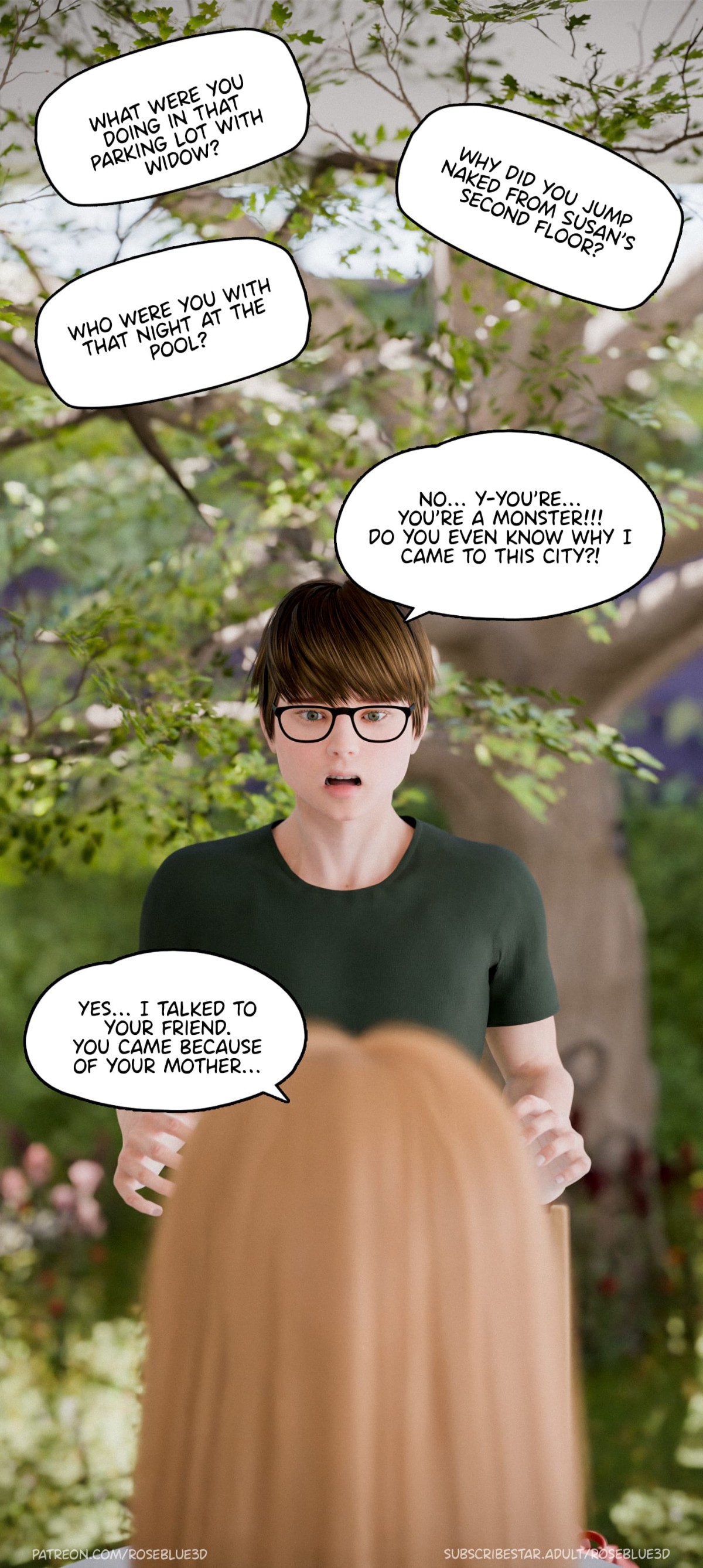 My Neighbor’s Widow [Rose Blue 3D] Chapter 40 - Page 62