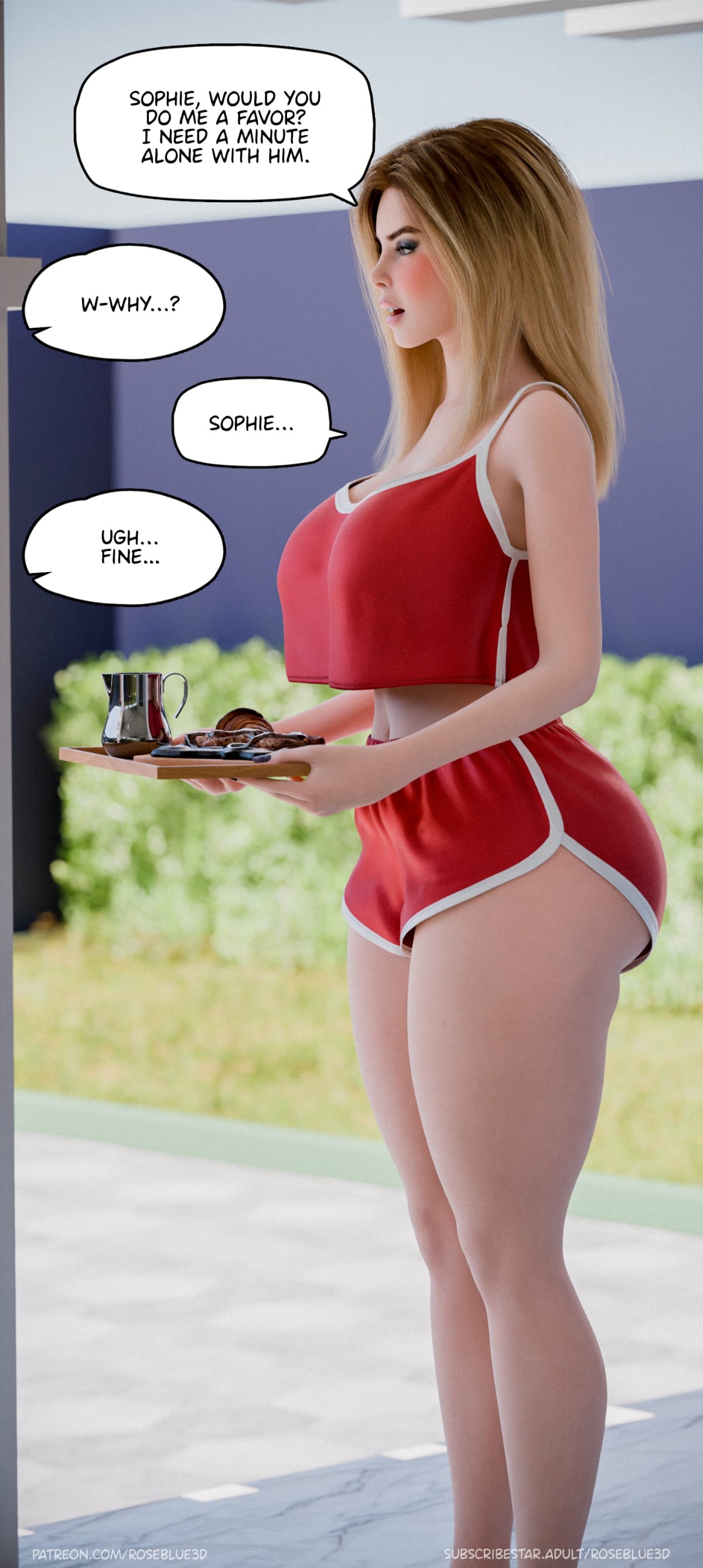 My Neighbor’s Widow [Rose Blue 3D] Chapter 40 - Page 71