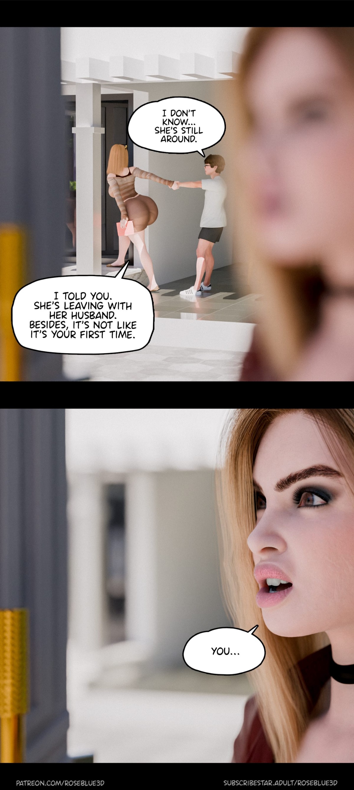 My Neighbor’s Widow [Rose Blue 3D] Chapter 40 - Page 89