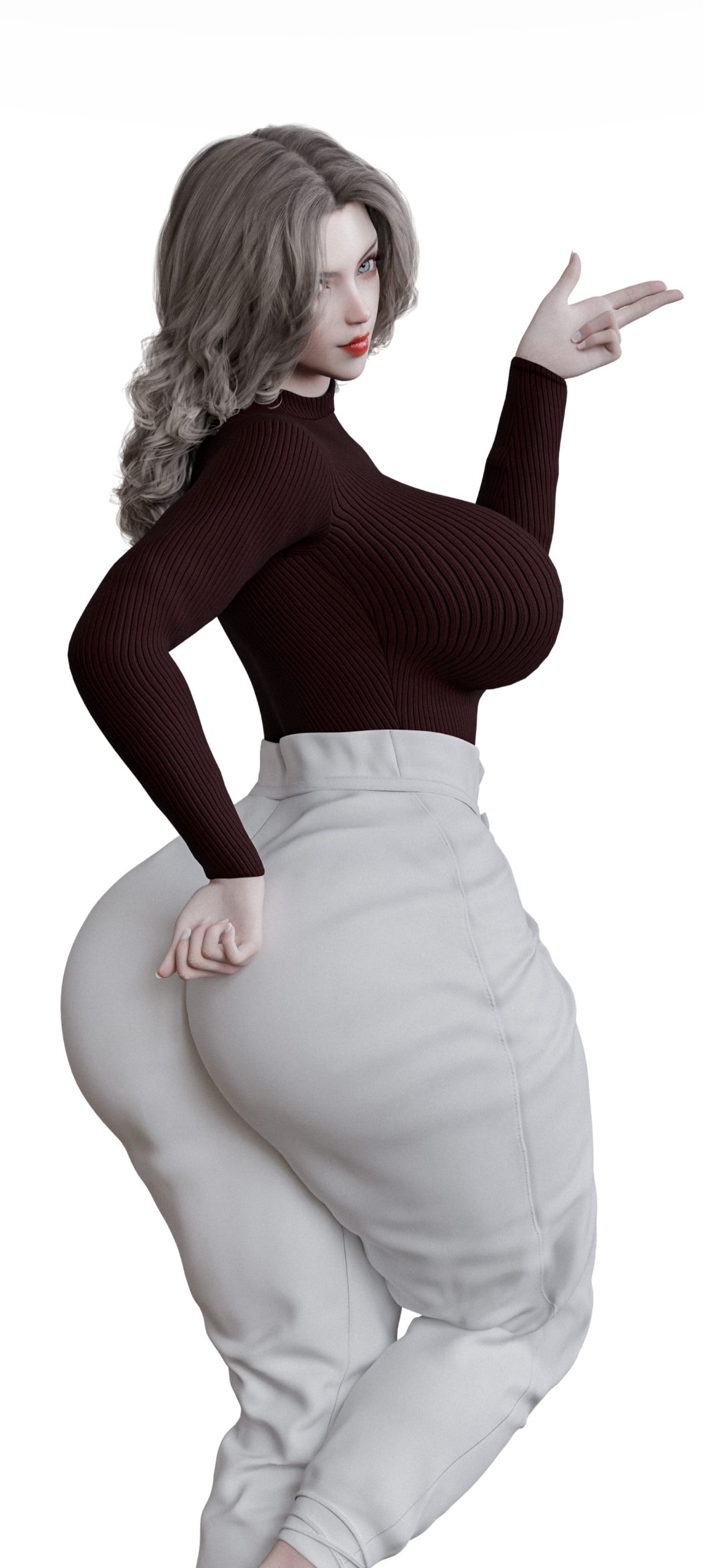 My Neighbor’s Widow [Rose Blue 3D] Chapter 43 - Page 4