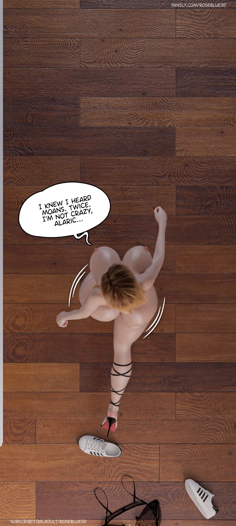 My Neighbor’s Widow [Rose Blue 3D] Chapter 43 - Page 76