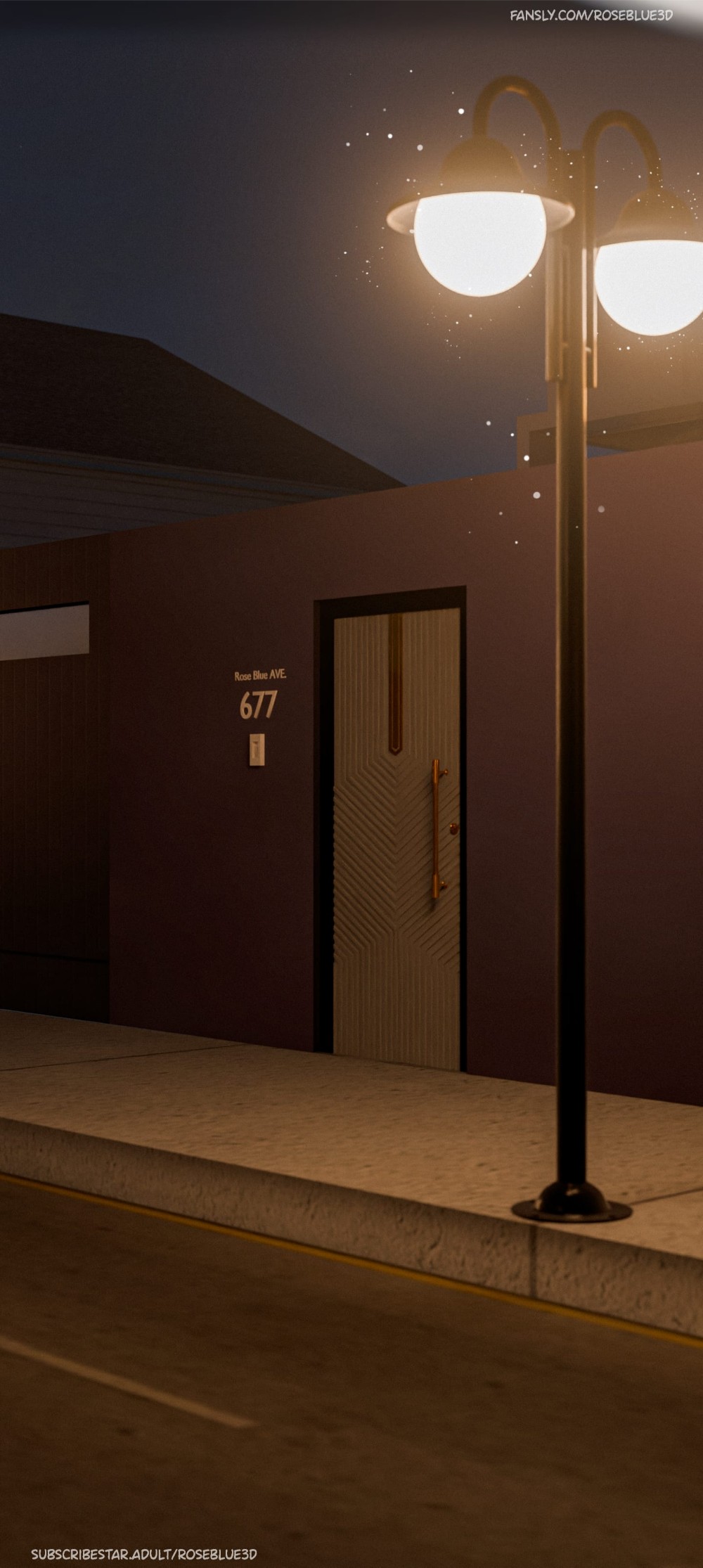 My Neighbor’s Widow [Rose Blue 3D] Chapter 43 - Page 93