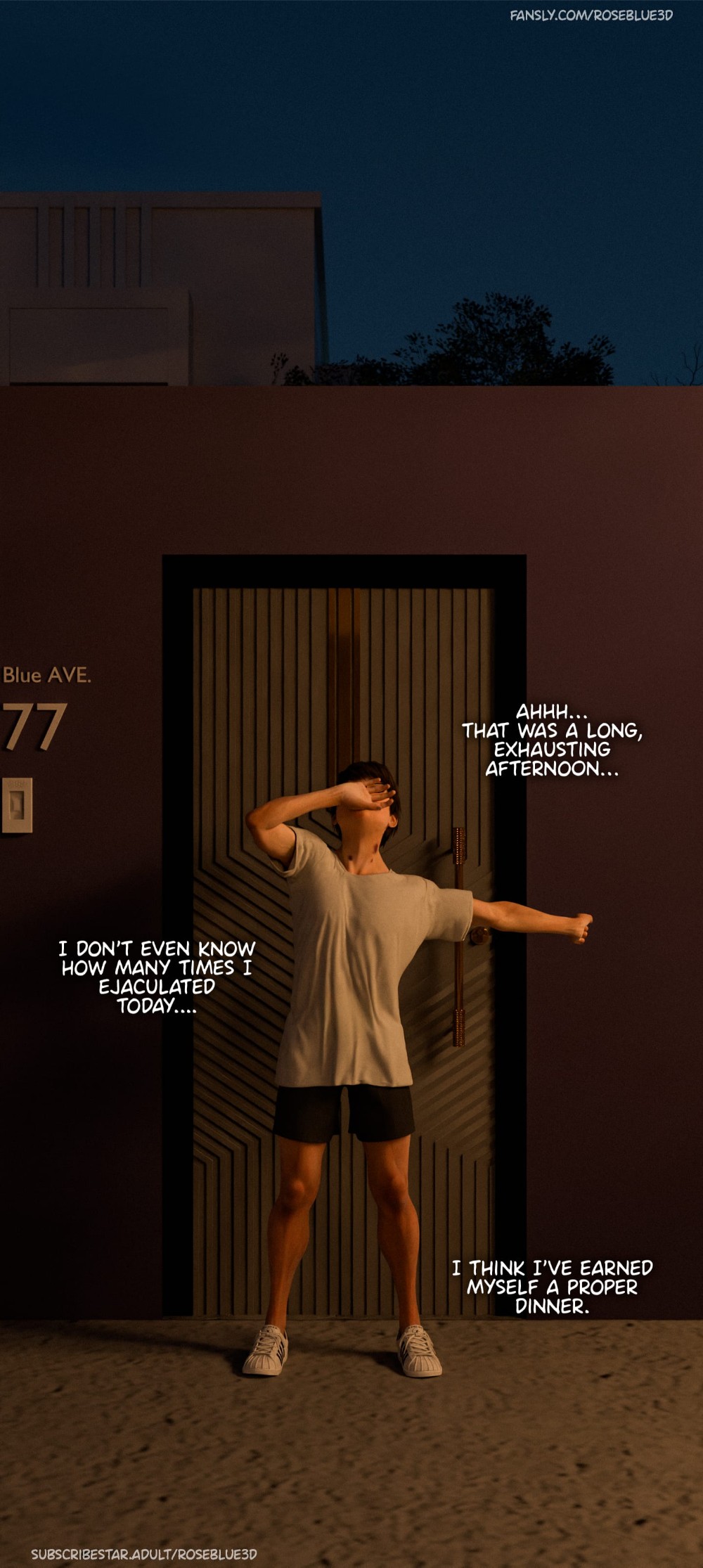 My Neighbor’s Widow [Rose Blue 3D] Chapter 43 - Page 95