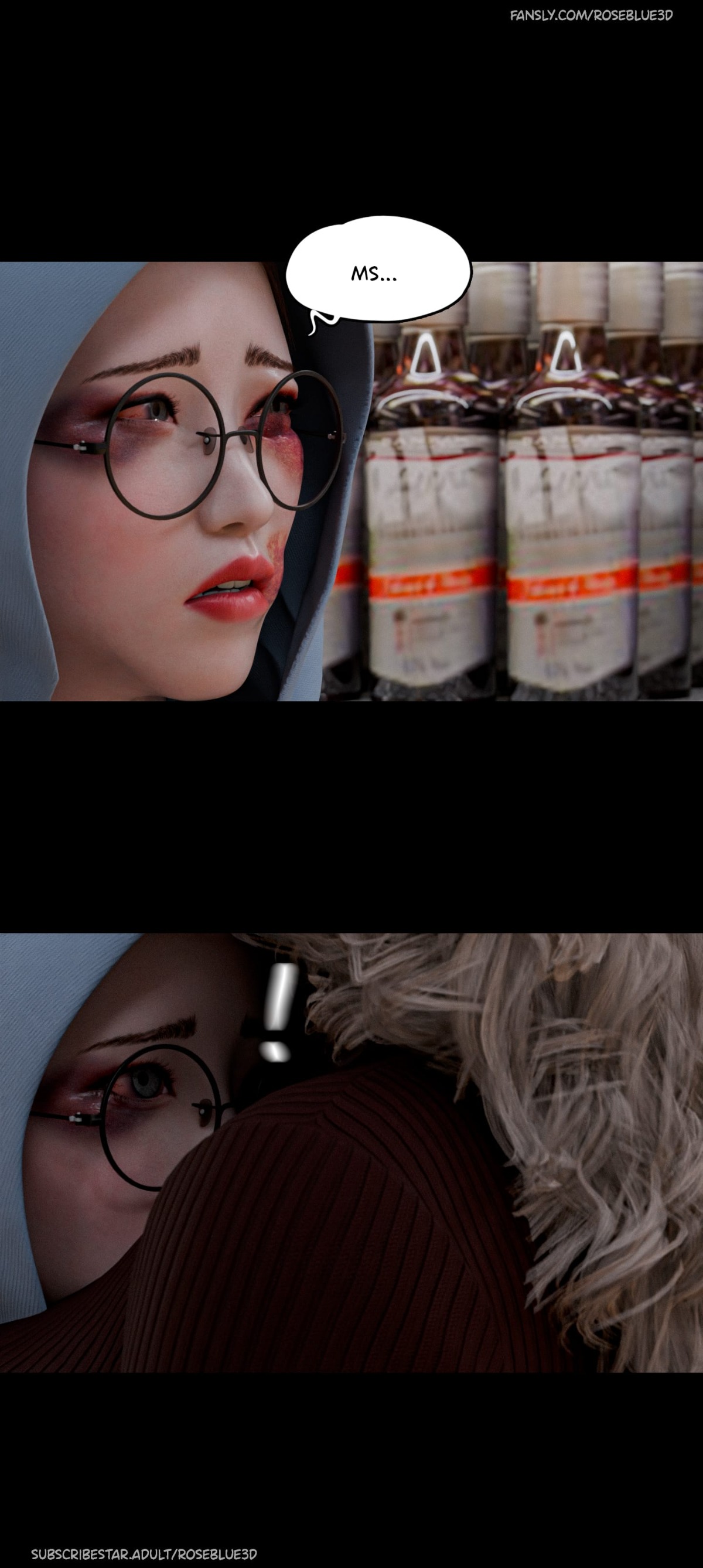 My Neighbor’s Widow [Rose Blue 3D] Chapter 44 - Page 10