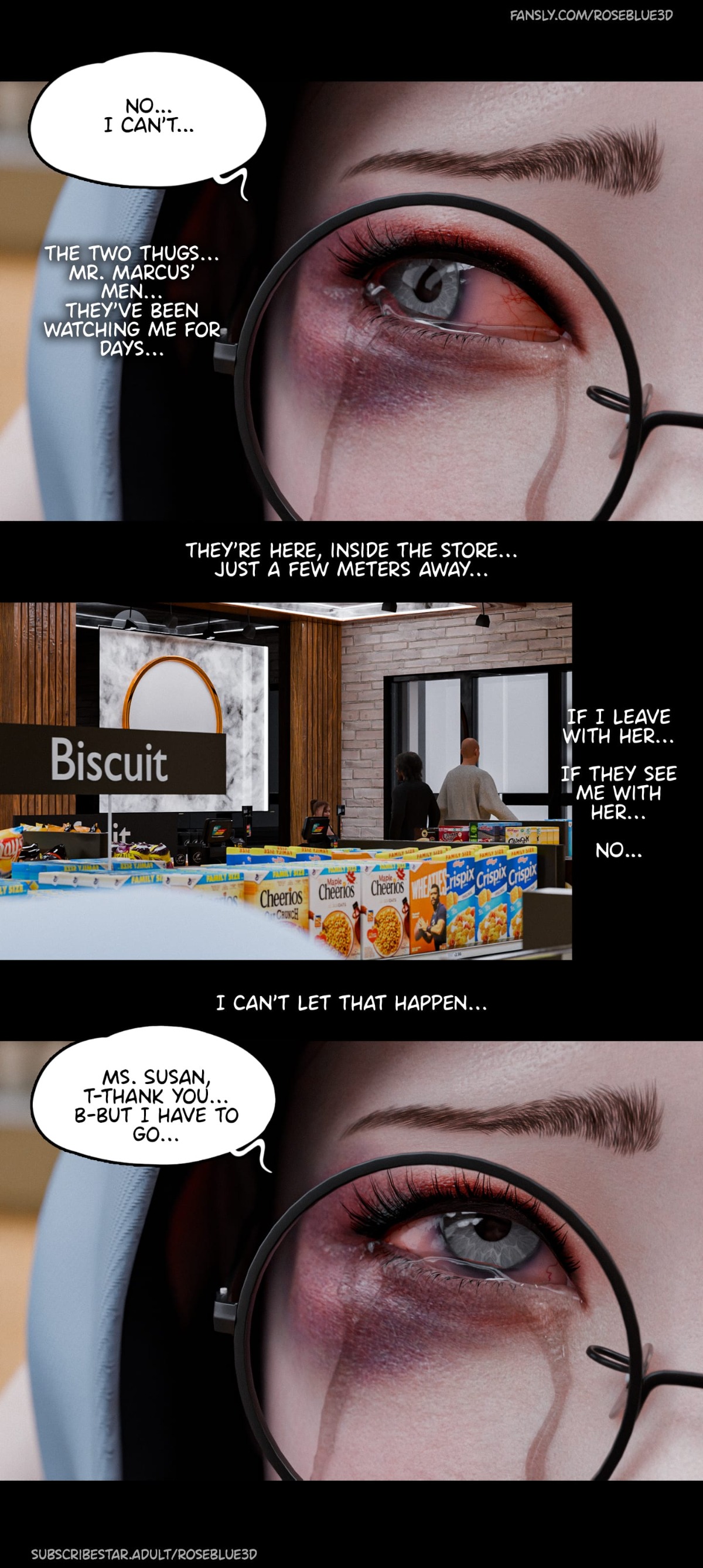 My Neighbor’s Widow [Rose Blue 3D] Chapter 44 - Page 14