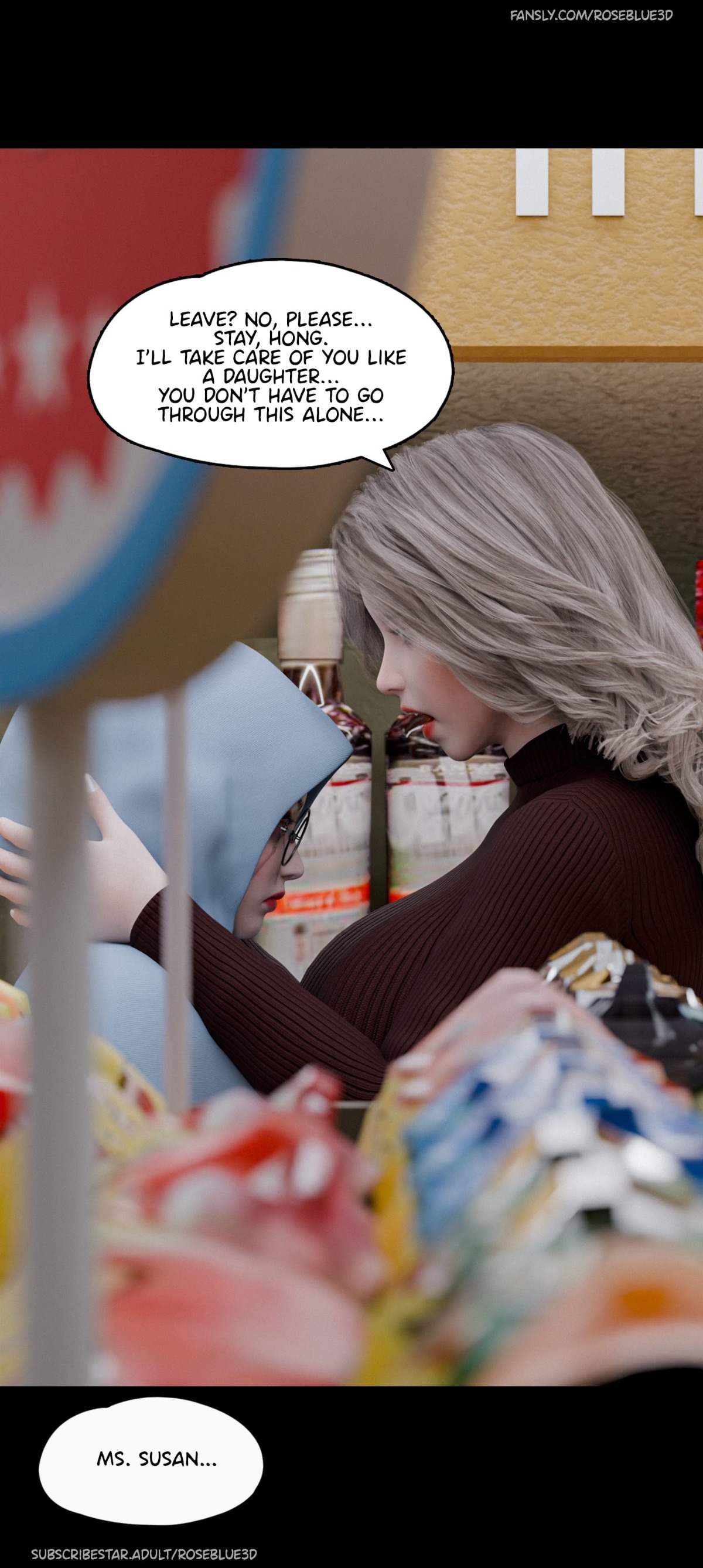 My Neighbor’s Widow [Rose Blue 3D] Chapter 44 - Page 15
