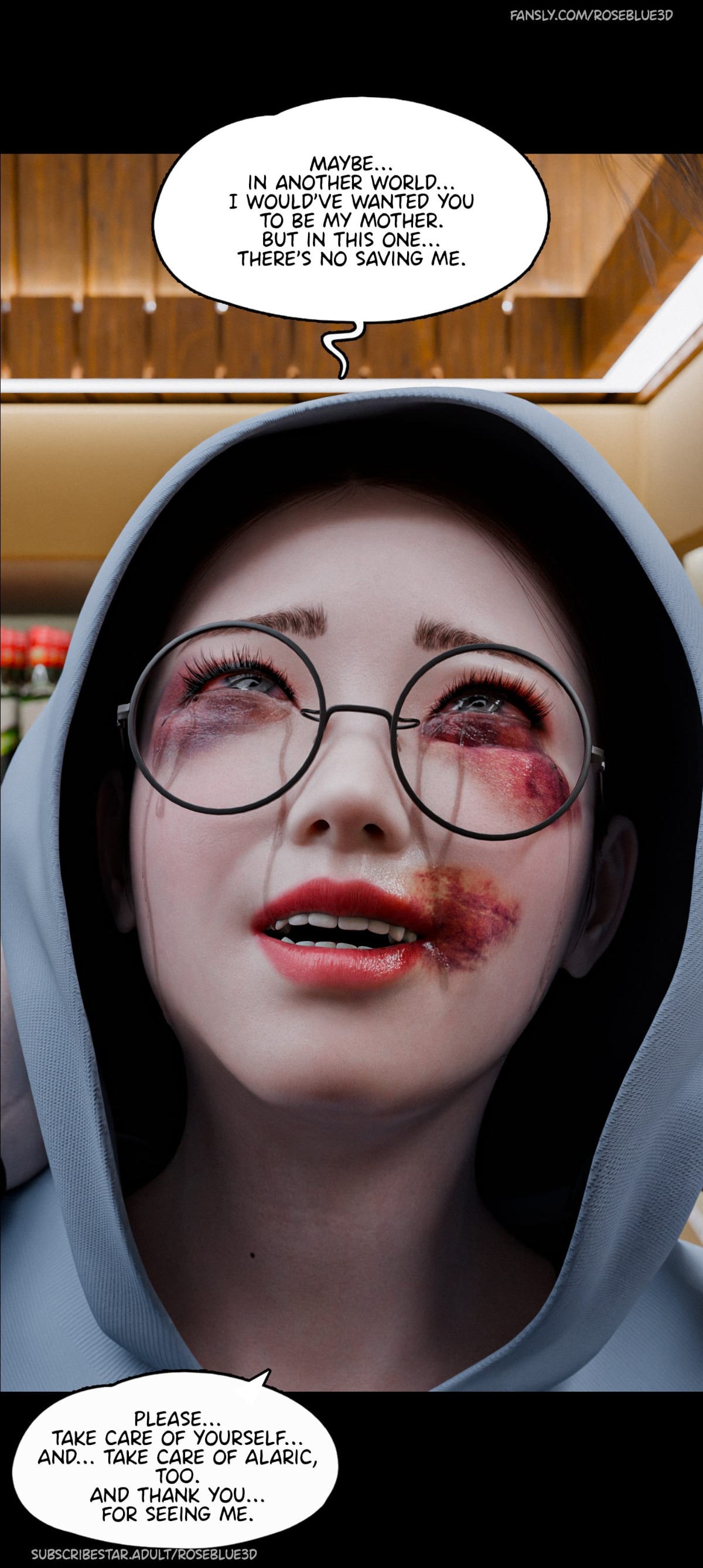 My Neighbor’s Widow [Rose Blue 3D] Chapter 44 - Page 16