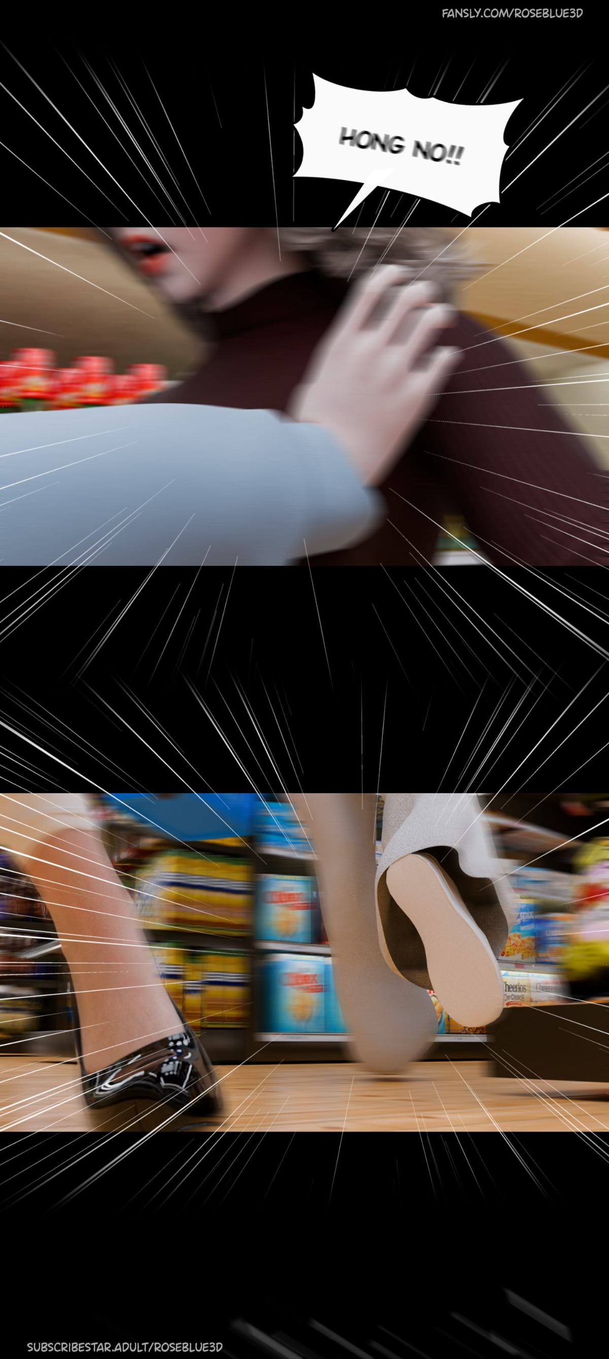 My Neighbor’s Widow [Rose Blue 3D] Chapter 44 - Page 17