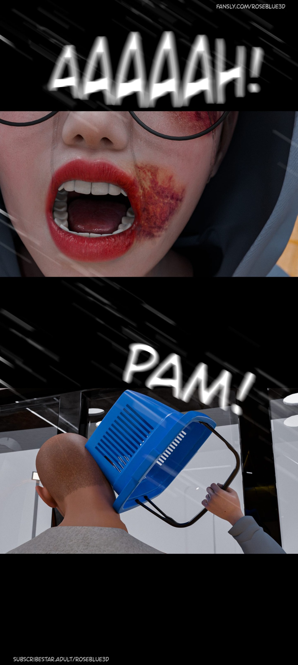 My Neighbor’s Widow [Rose Blue 3D] Chapter 44 - Page 18