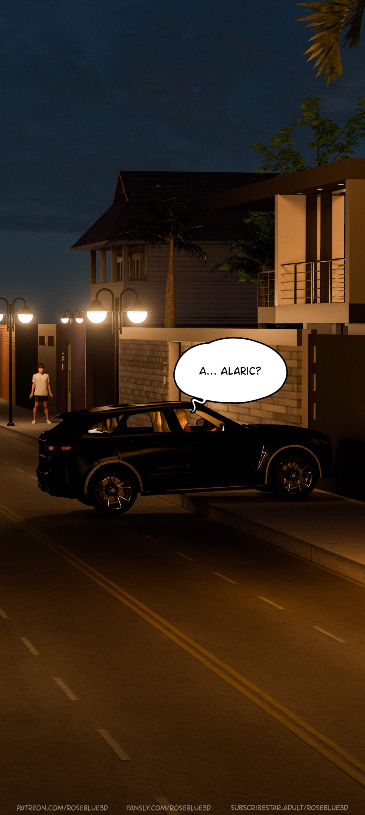My Neighbor’s Widow [Rose Blue 3D] Chapter 44 - Page 25