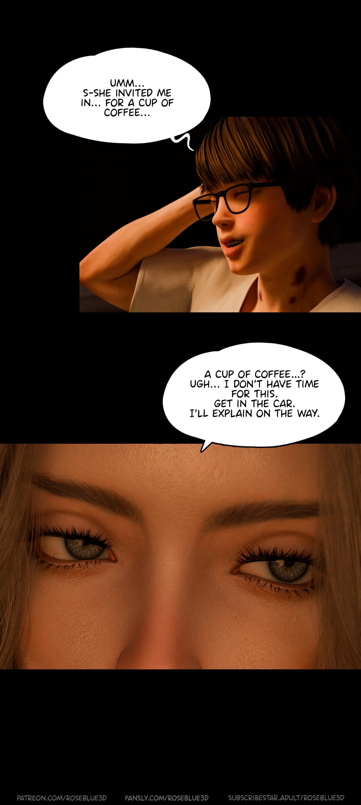 My Neighbor’s Widow [Rose Blue 3D] Chapter 44 - Page 27