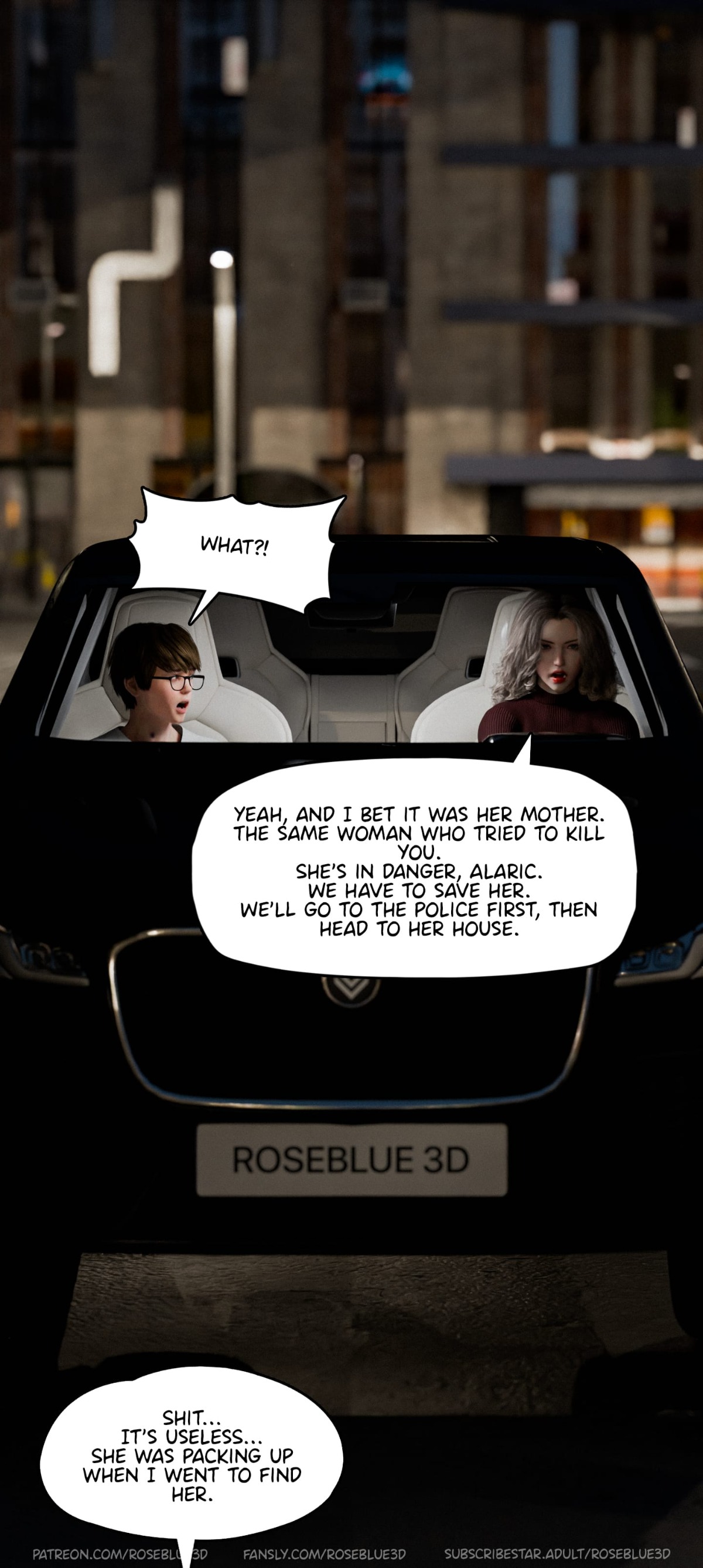 My Neighbor’s Widow [Rose Blue 3D] Chapter 44 - Page 29