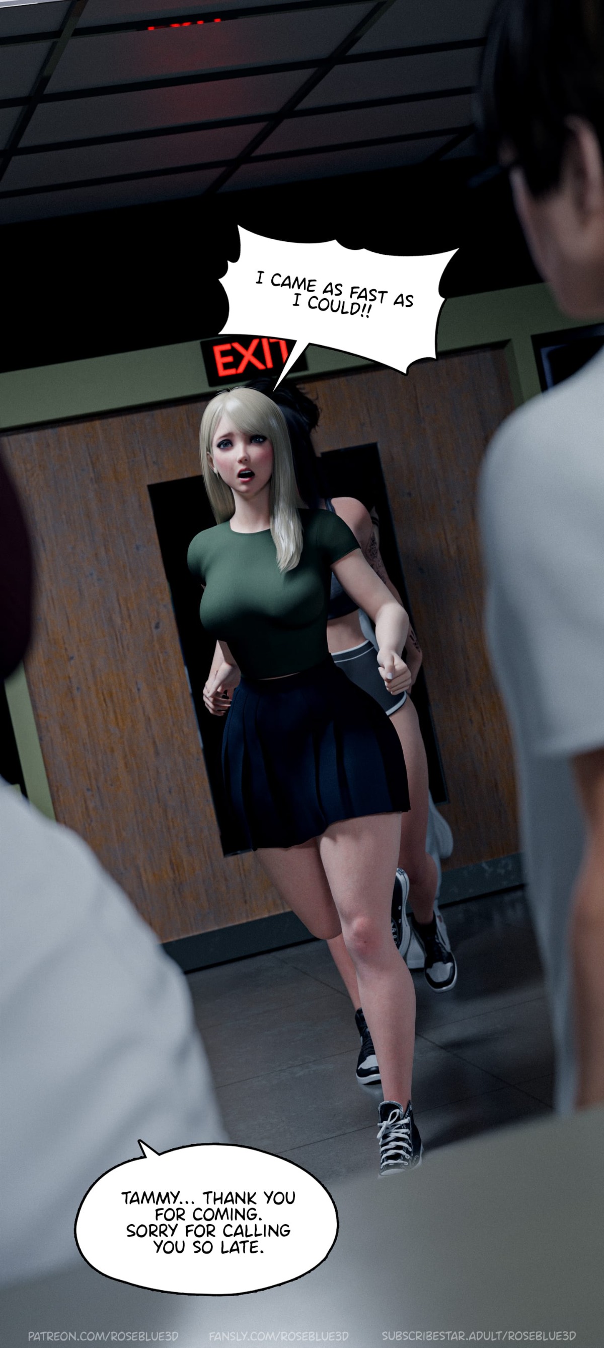 My Neighbor’s Widow [Rose Blue 3D] Chapter 44 - Page 38