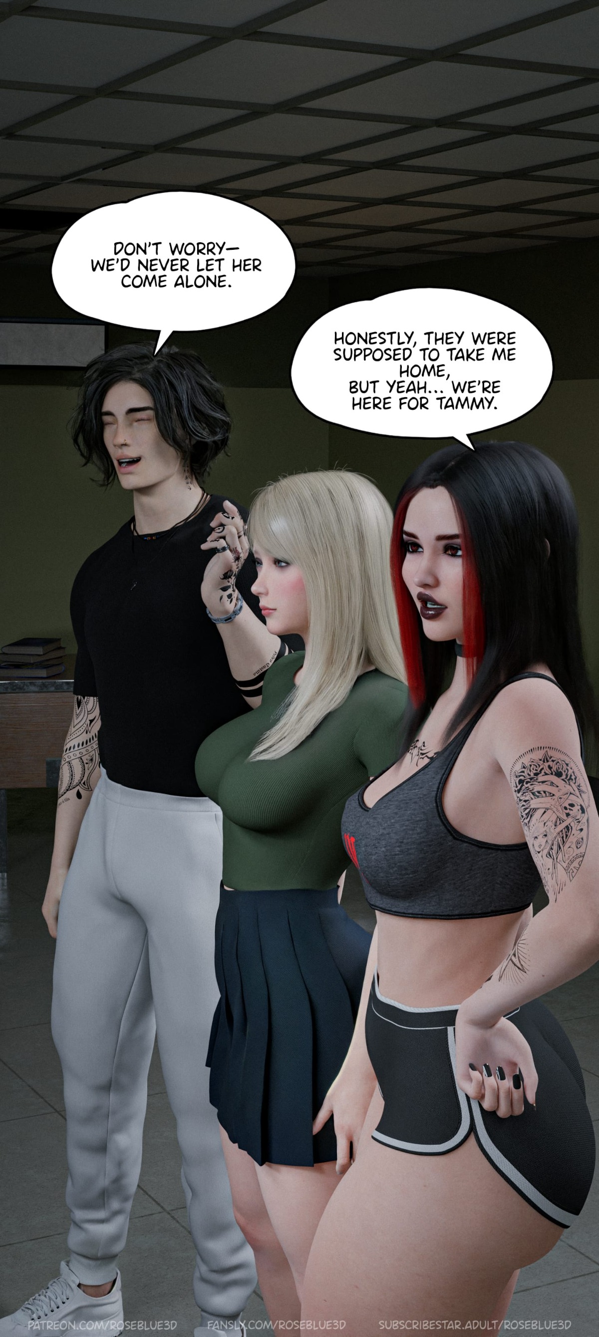 My Neighbor’s Widow [Rose Blue 3D] Chapter 44 - Page 41
