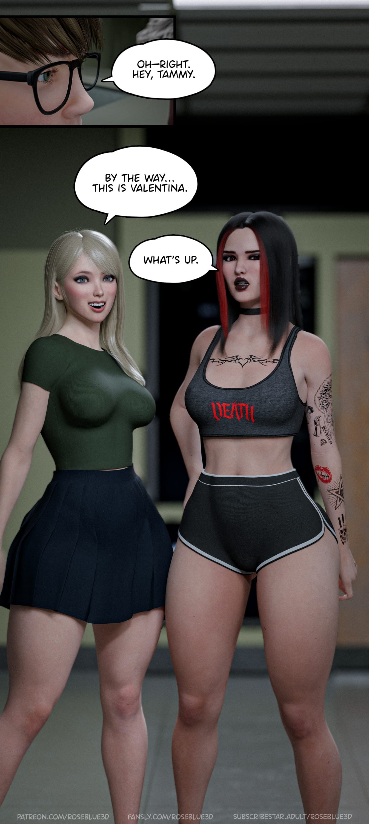 My Neighbor’s Widow [Rose Blue 3D] Chapter 44 - Page 43