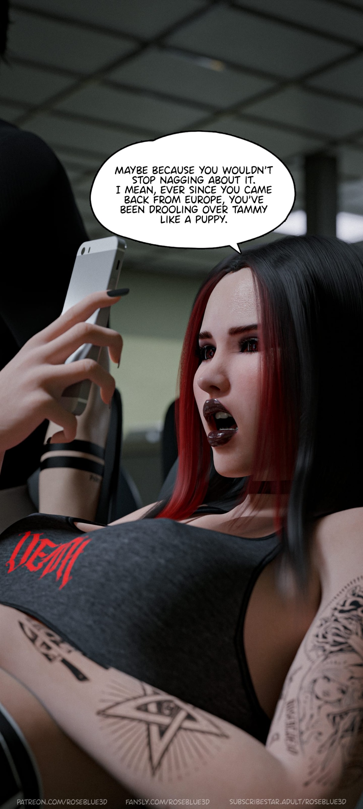 My Neighbor’s Widow [Rose Blue 3D] Chapter 44 - Page 51