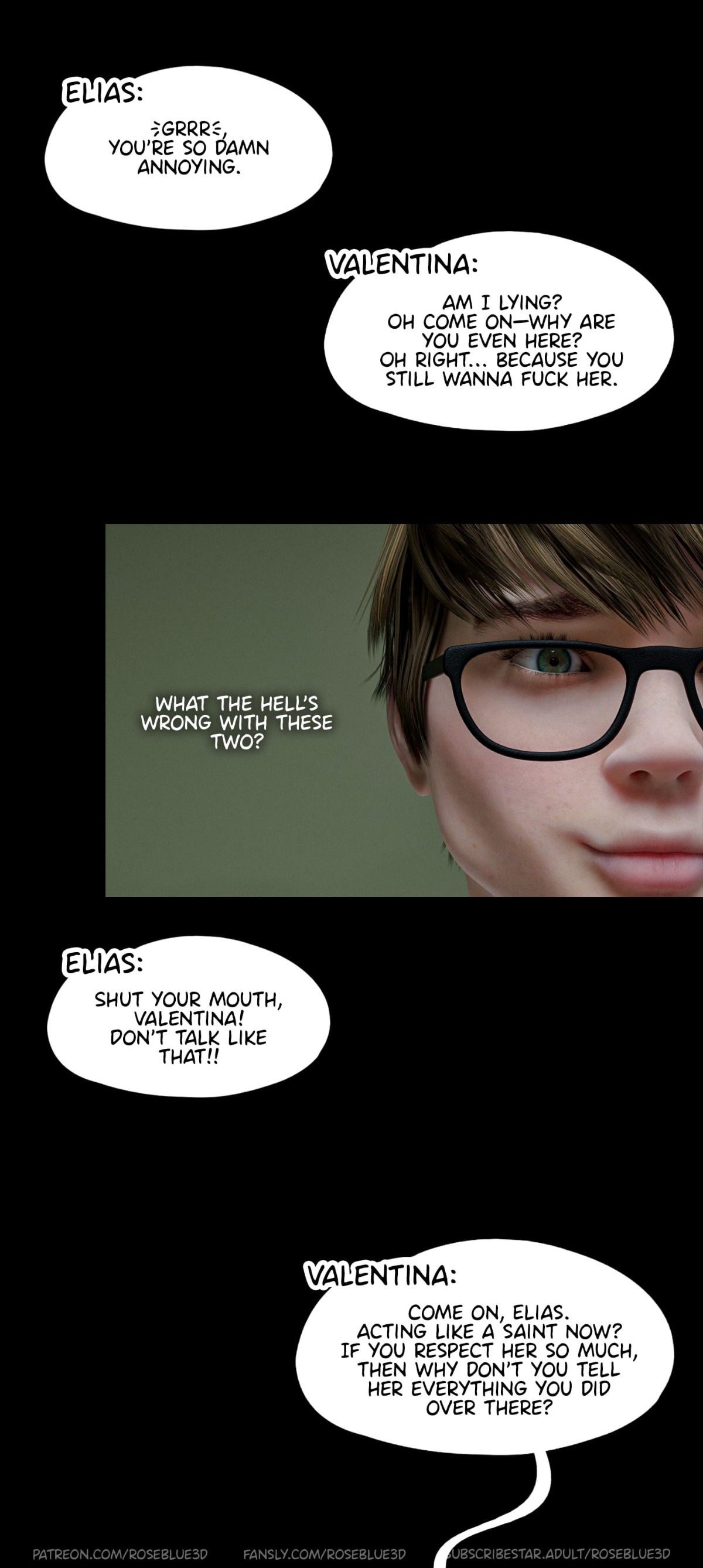 My Neighbor’s Widow [Rose Blue 3D] Chapter 44 - Page 53