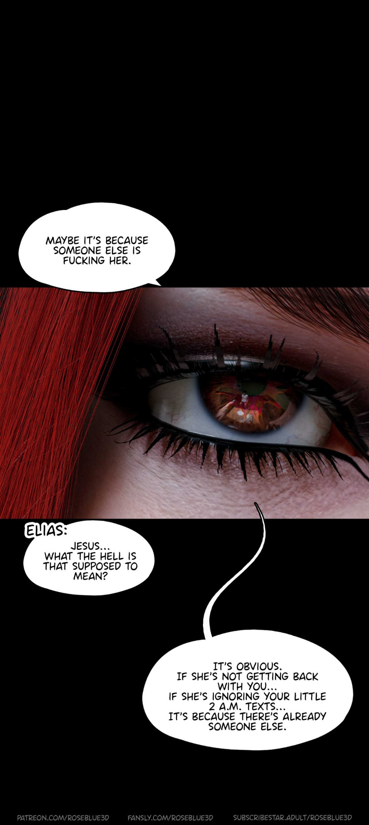 My Neighbor’s Widow [Rose Blue 3D] Chapter 44 - Page 55