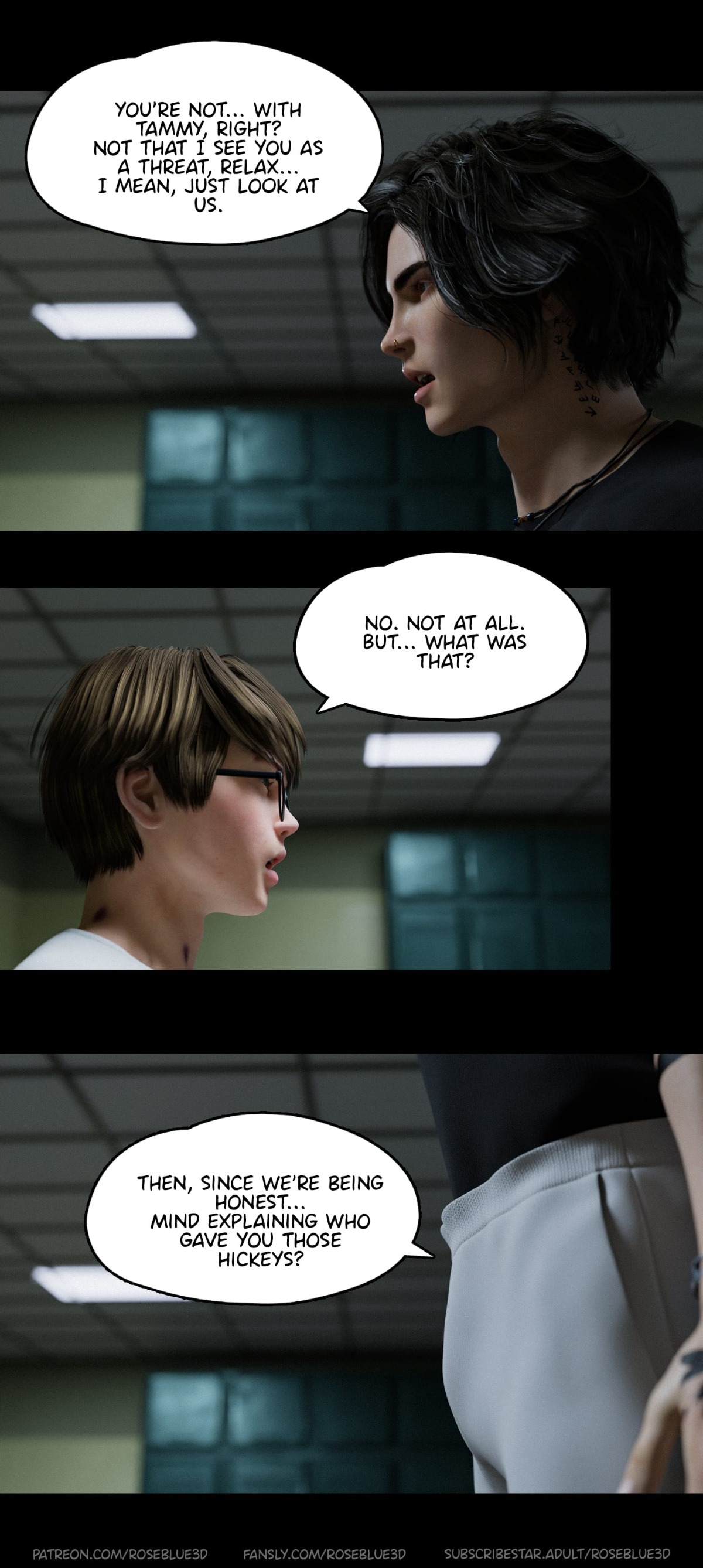 My Neighbor’s Widow [Rose Blue 3D] Chapter 44 - Page 57