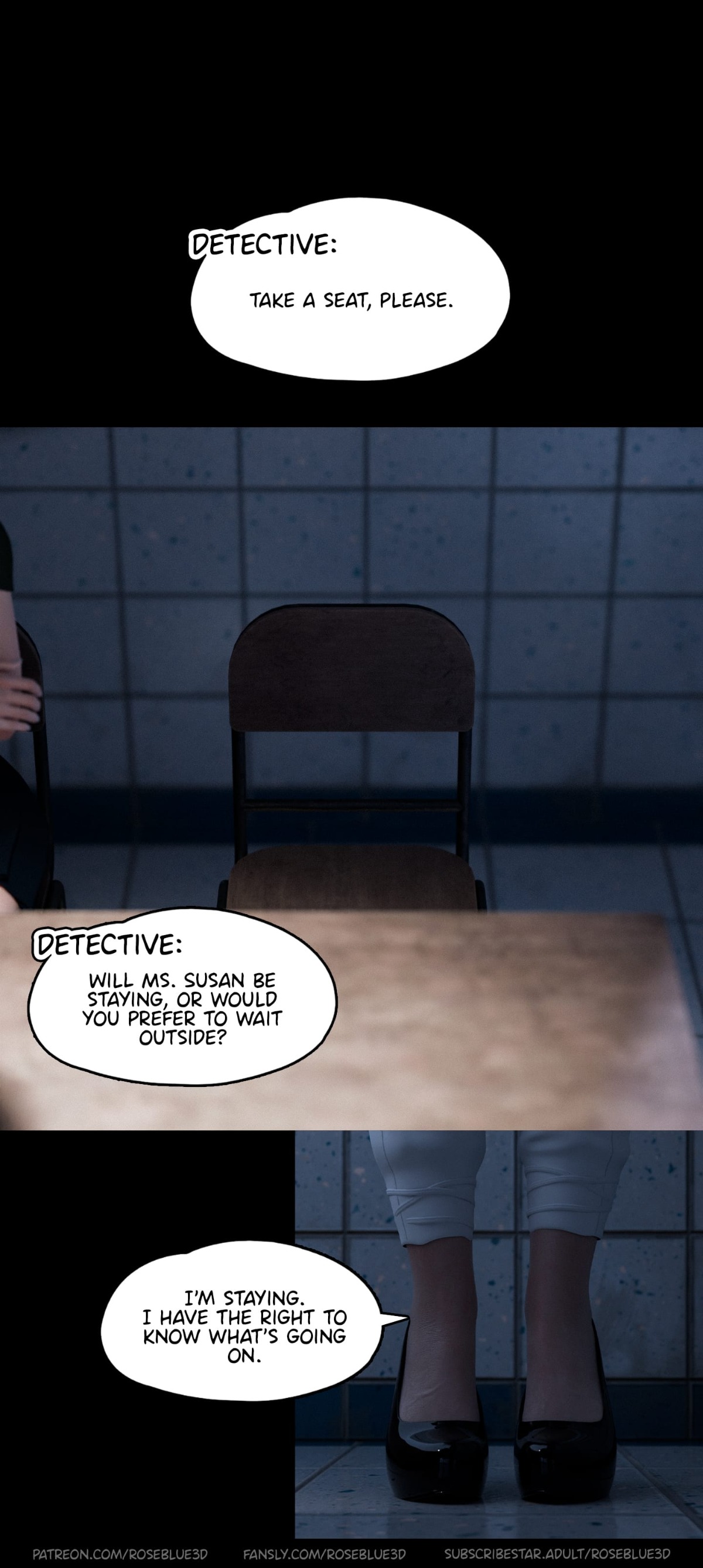 My Neighbor’s Widow [Rose Blue 3D] Chapter 44 - Page 62