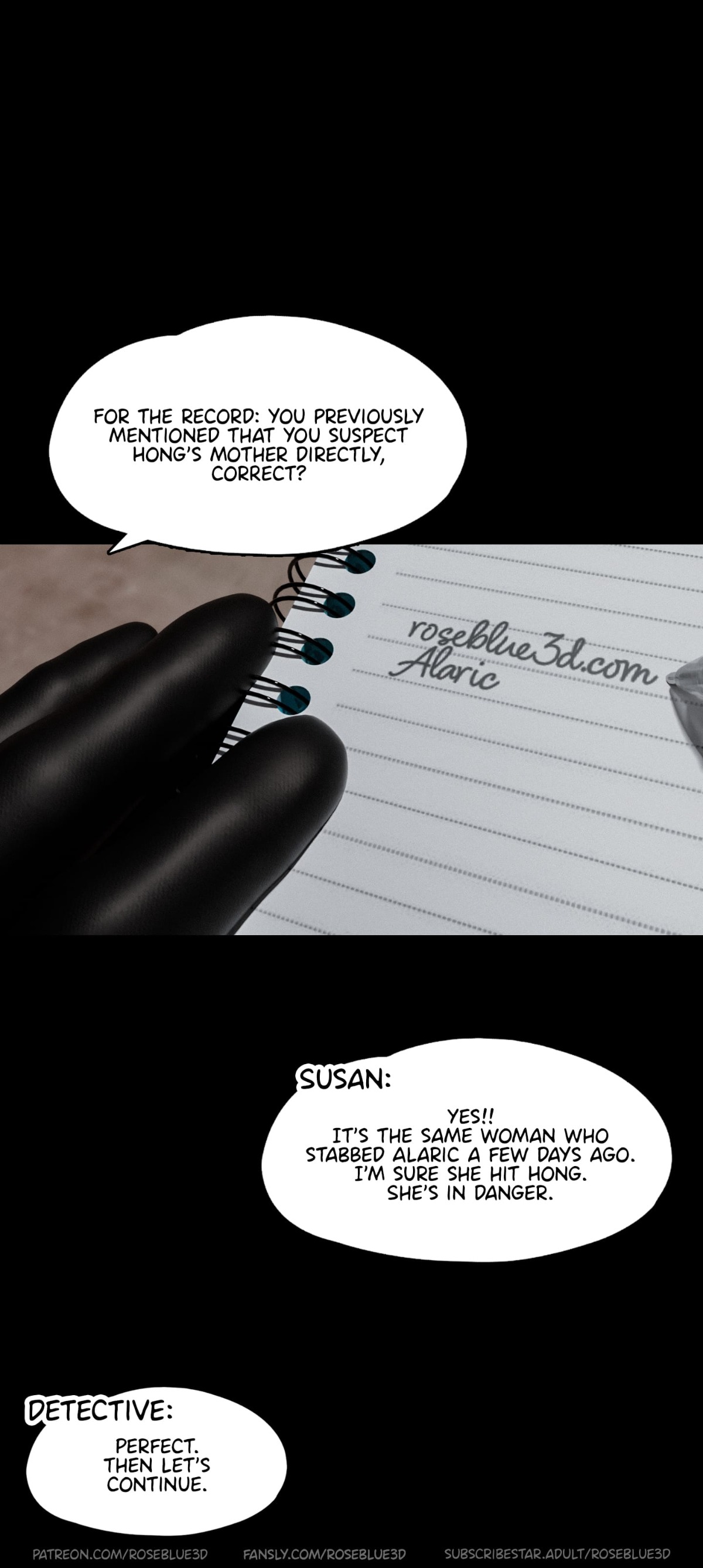 My Neighbor’s Widow [Rose Blue 3D] Chapter 44 - Page 63