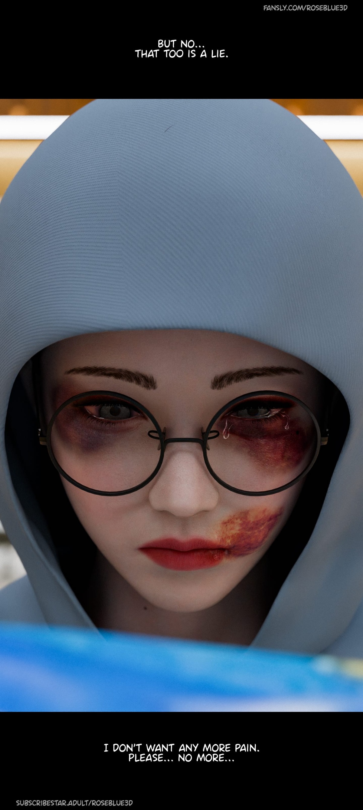 My Neighbor’s Widow [Rose Blue 3D] Chapter 44 - Page 7